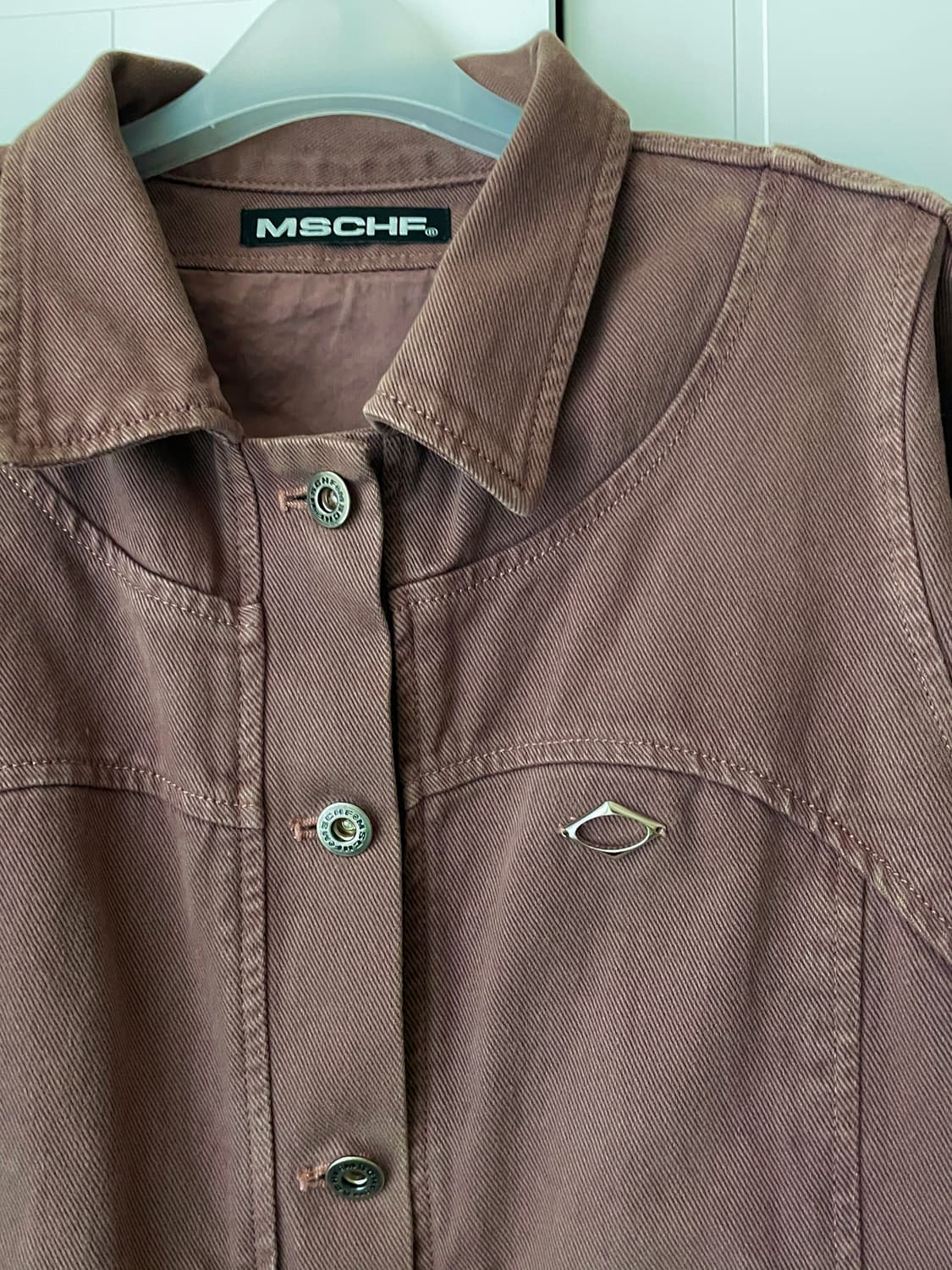 미스치프 트러커 자켓 로즈브라운 상품이미지3