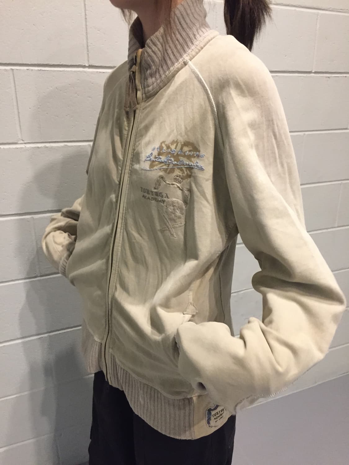 JPN Y2K 00s zip-up jacket 상품이미지3
