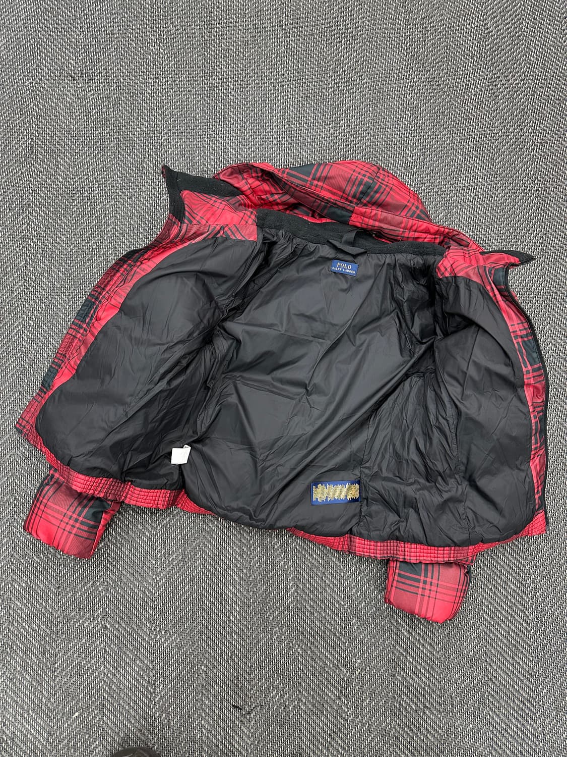 폴로 체크패딩 키즈 상품이미지5