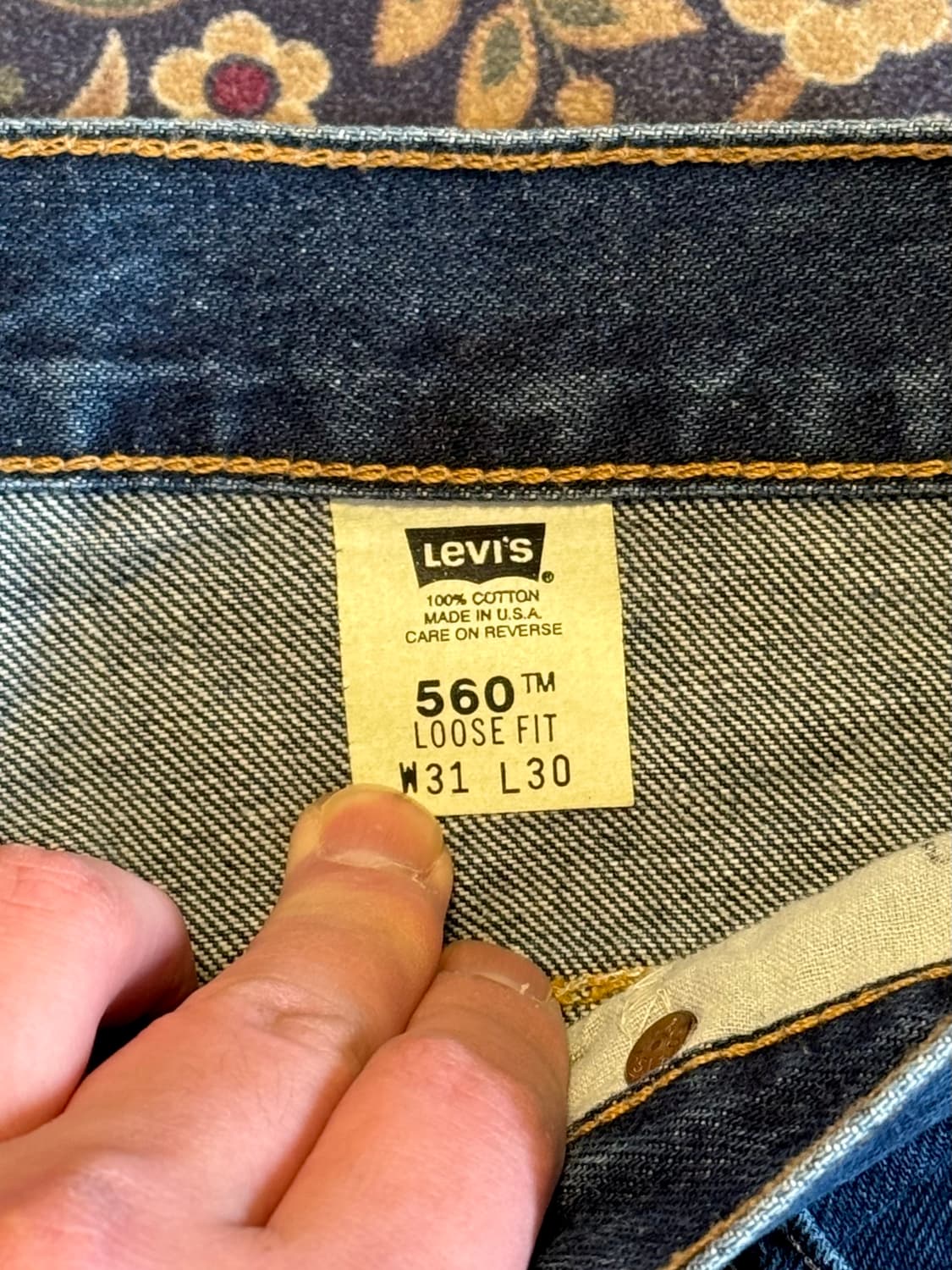 00s US Made 리바이스 560 데드스탁 상품이미지2