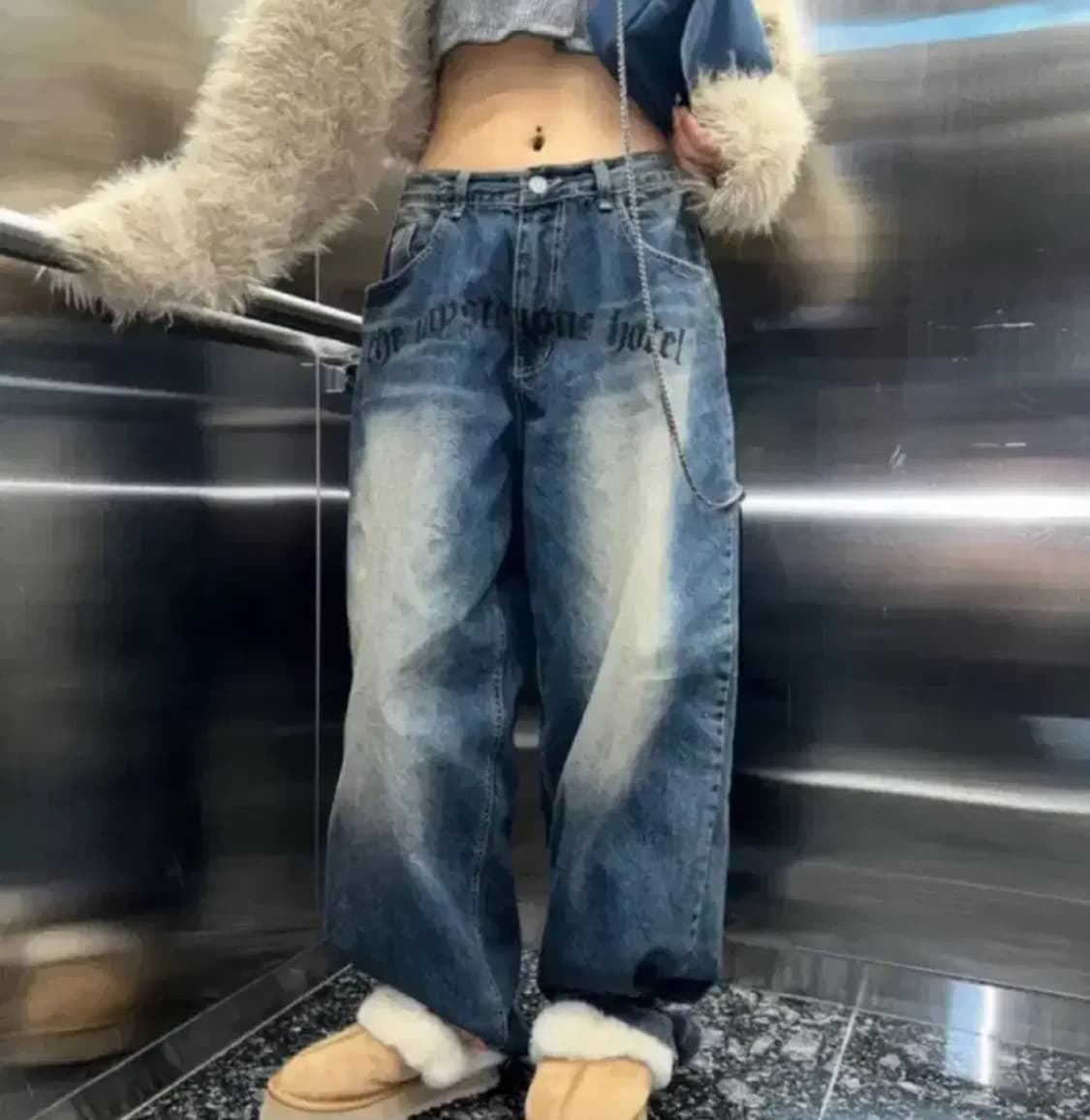 더미스테리어스호텔 데님팬츠 상품이미지2