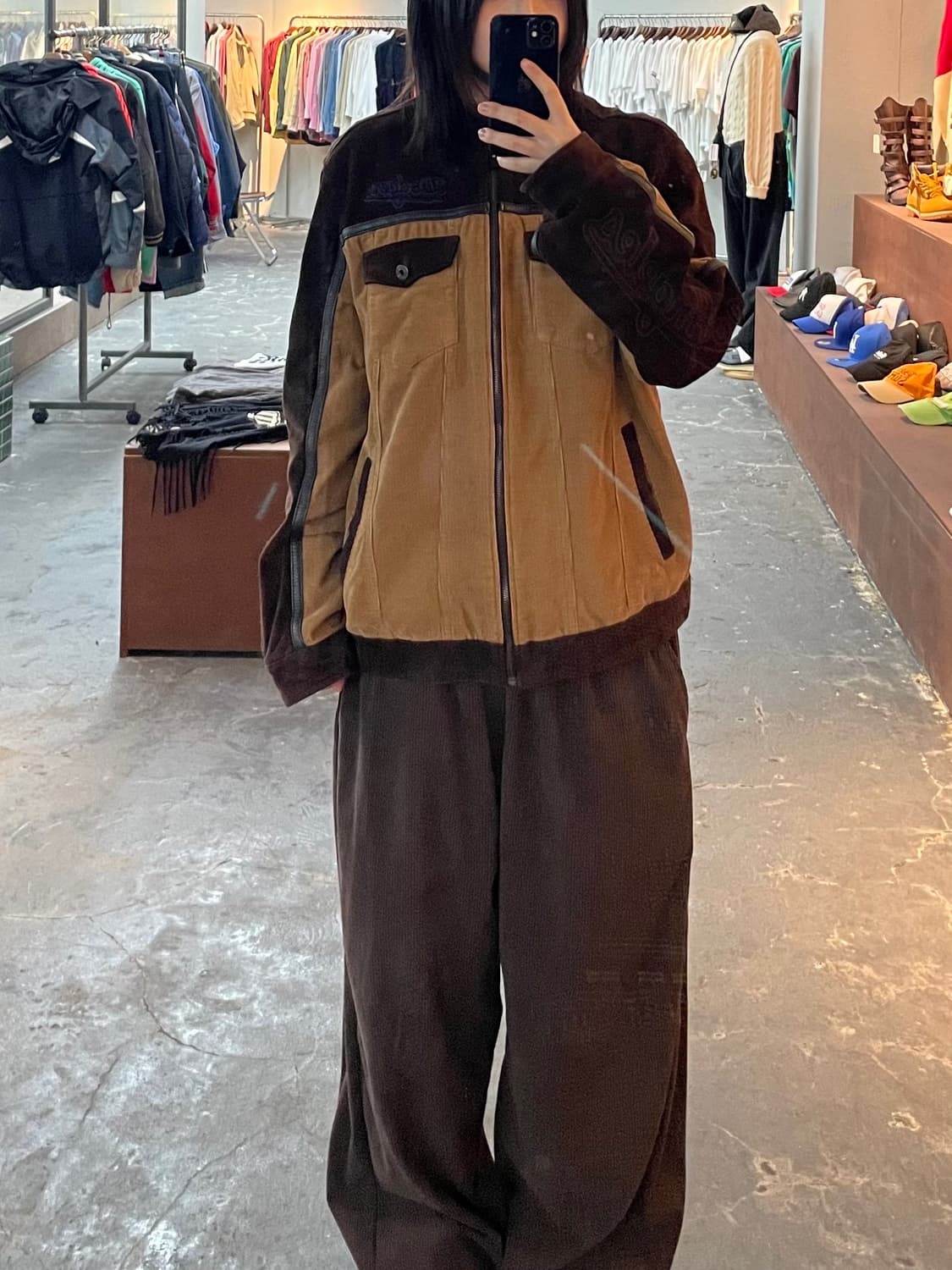 MLB 다저스 코듀로이 자켓 H1010 상품이미지1