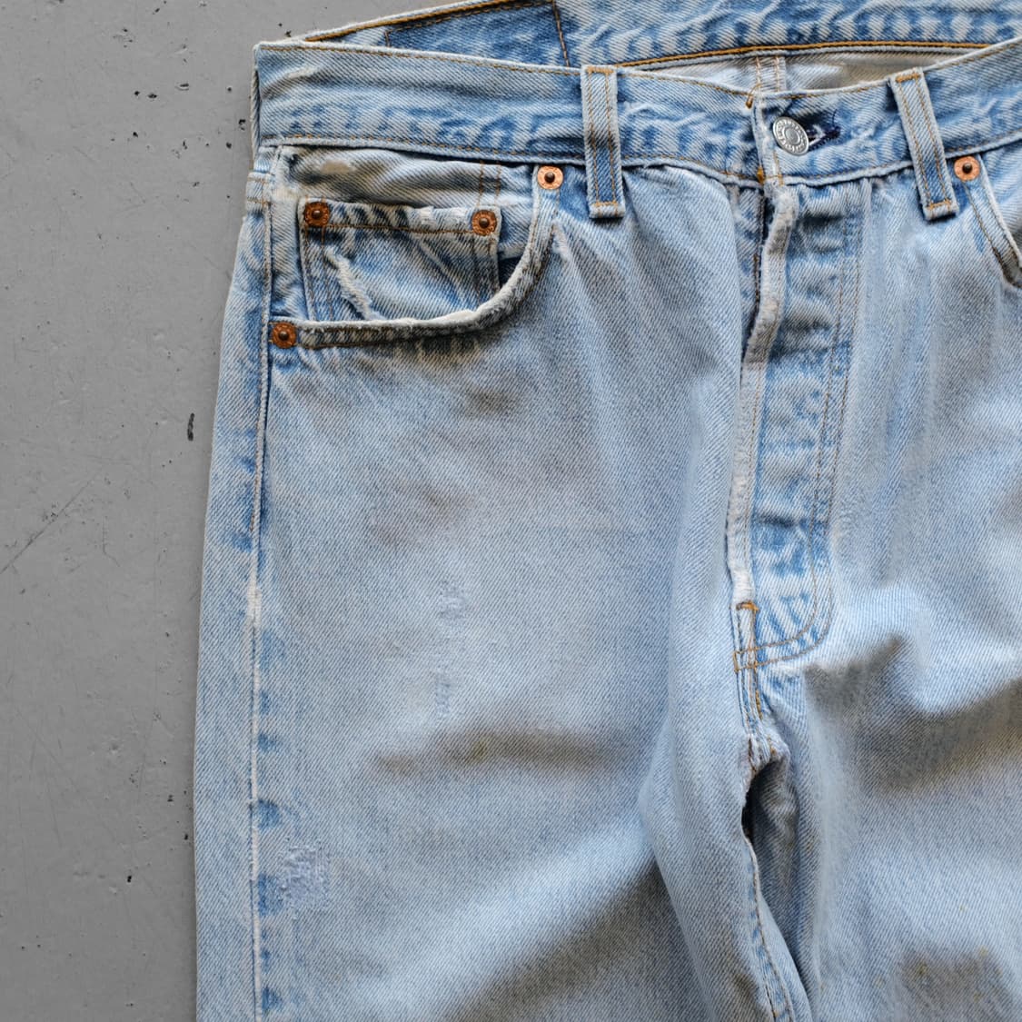 1990s Made In USA 리바이스 501 데님 상품이미지3