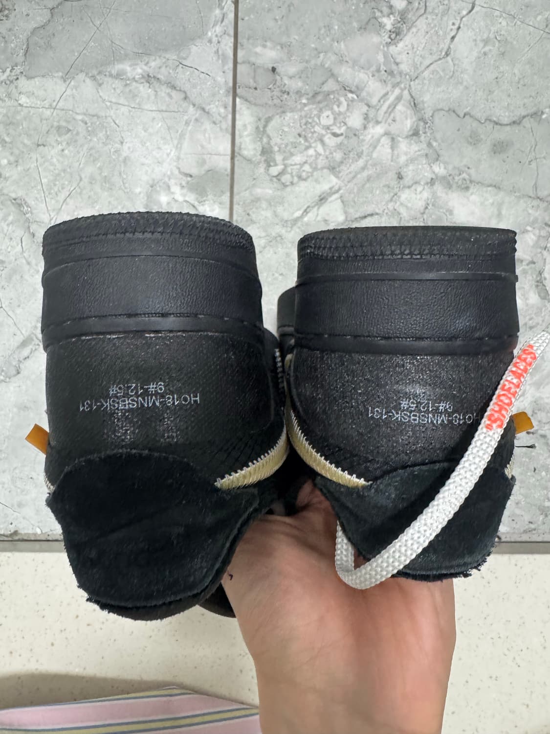 오프화이트 에어포스 블랙 280 상품이미지8