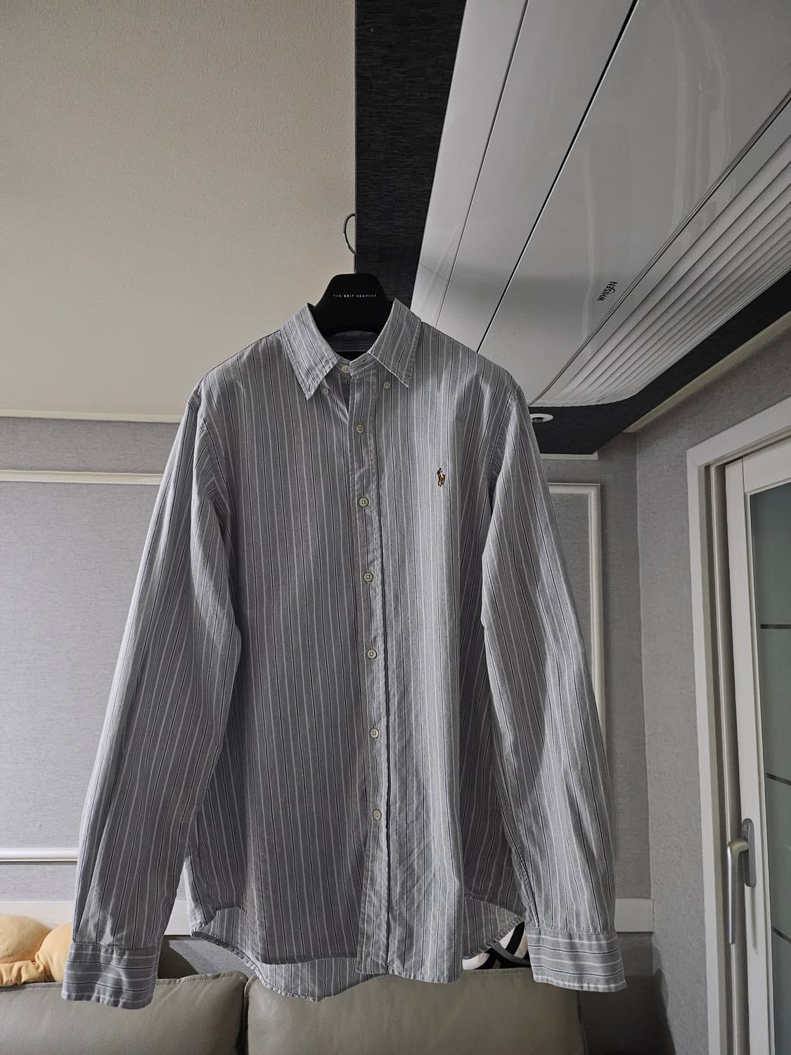 [거의 새것] 폴로 랄프로렌 스트라이프 셔츠 남방 클래식 L 상품이미지1