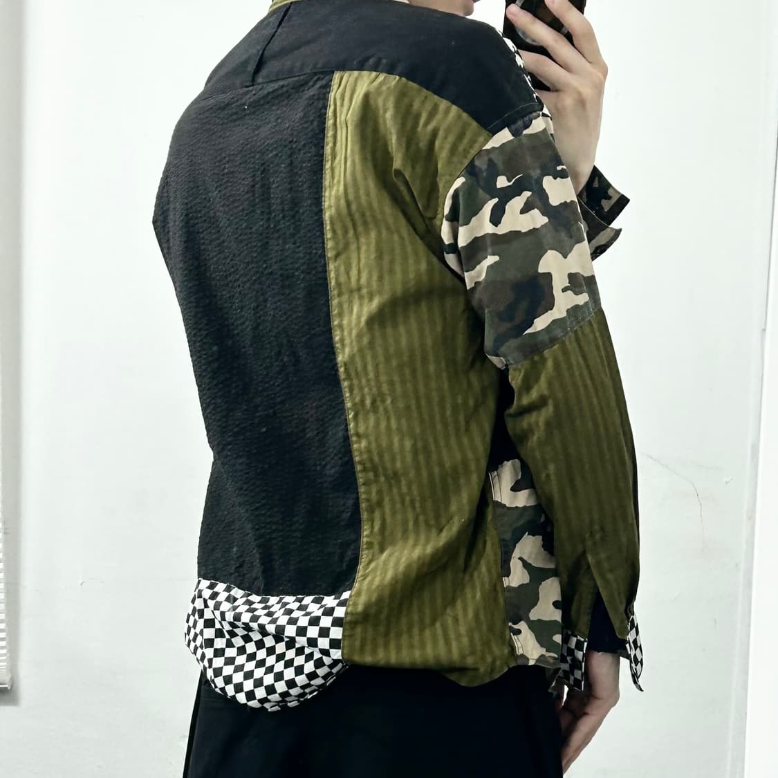 FDMTL 패치워크 셔츠 상품이미지3