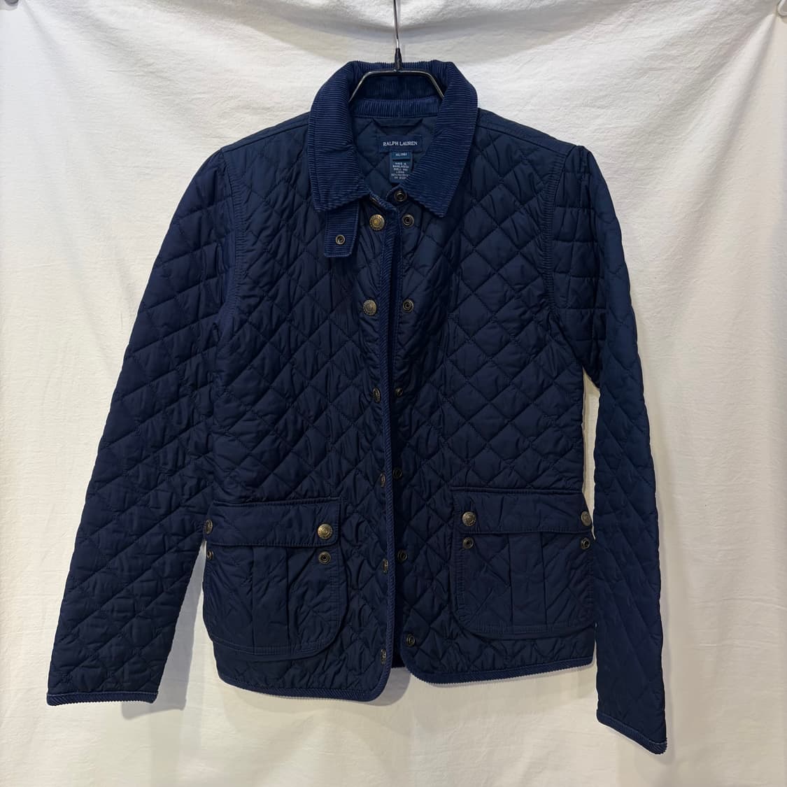 폴로 랄프로렌 네이비 퀼팅 자켓 해 상품이미지1