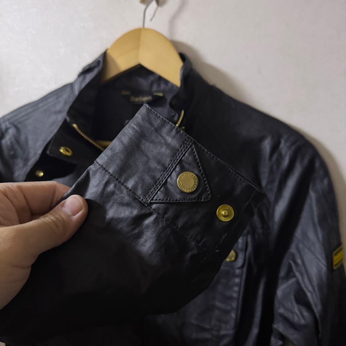  바버 클래식 자켓 블랙 36 (여성 55정도) 상품이미지3