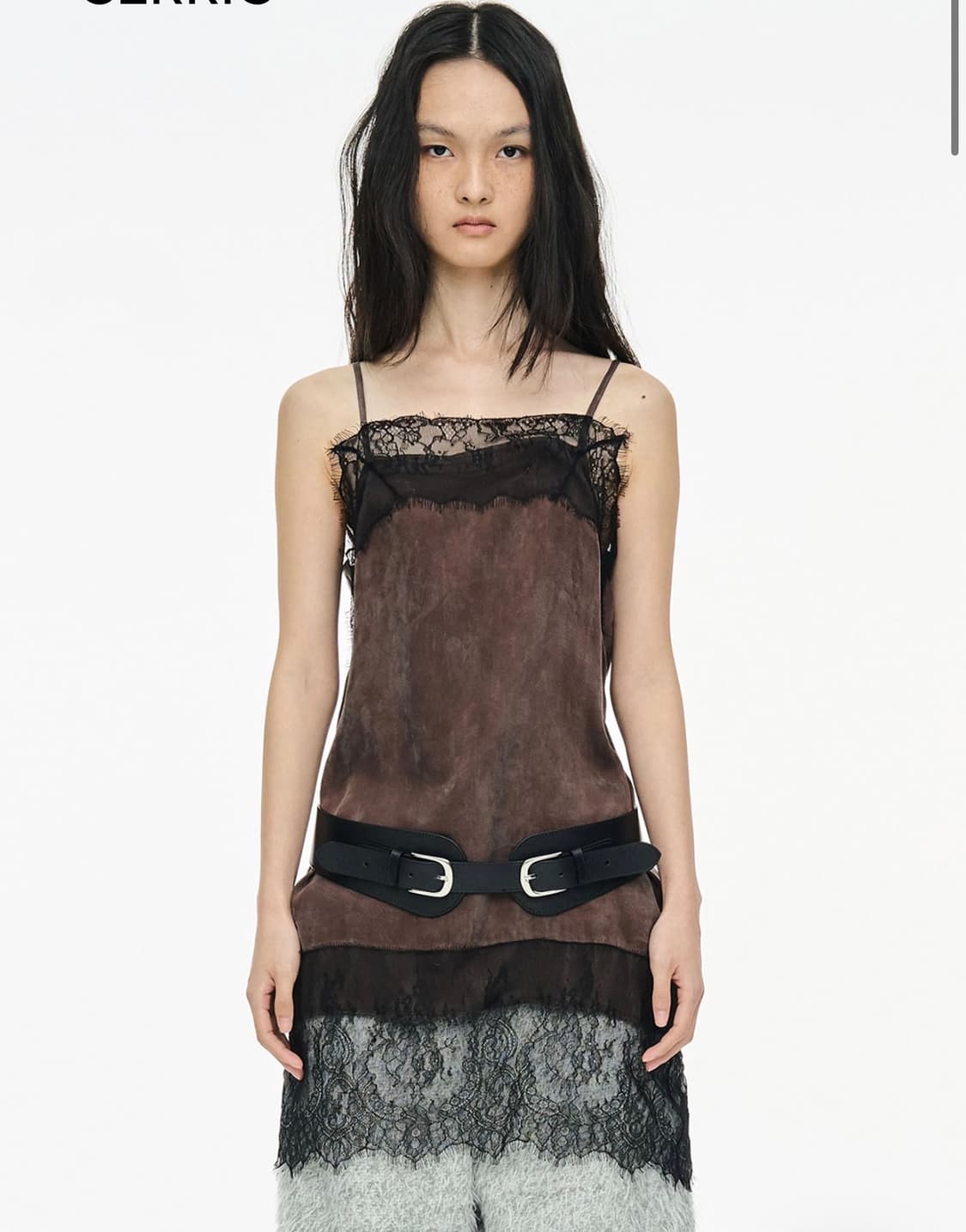 세릭 레이스 원피스 lace slip dress 상품이미지1