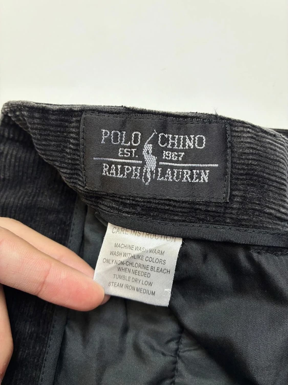 폴로 랄프로렌 90s 재팬 스트레이트 코듀로이 팬츠 PN5319 상품이미지8
