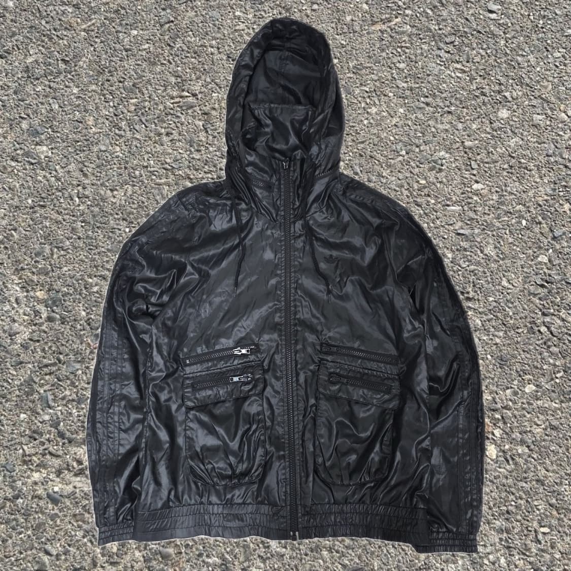 아디다스 오리지널 유광 바람막이 자켓 상품이미지1