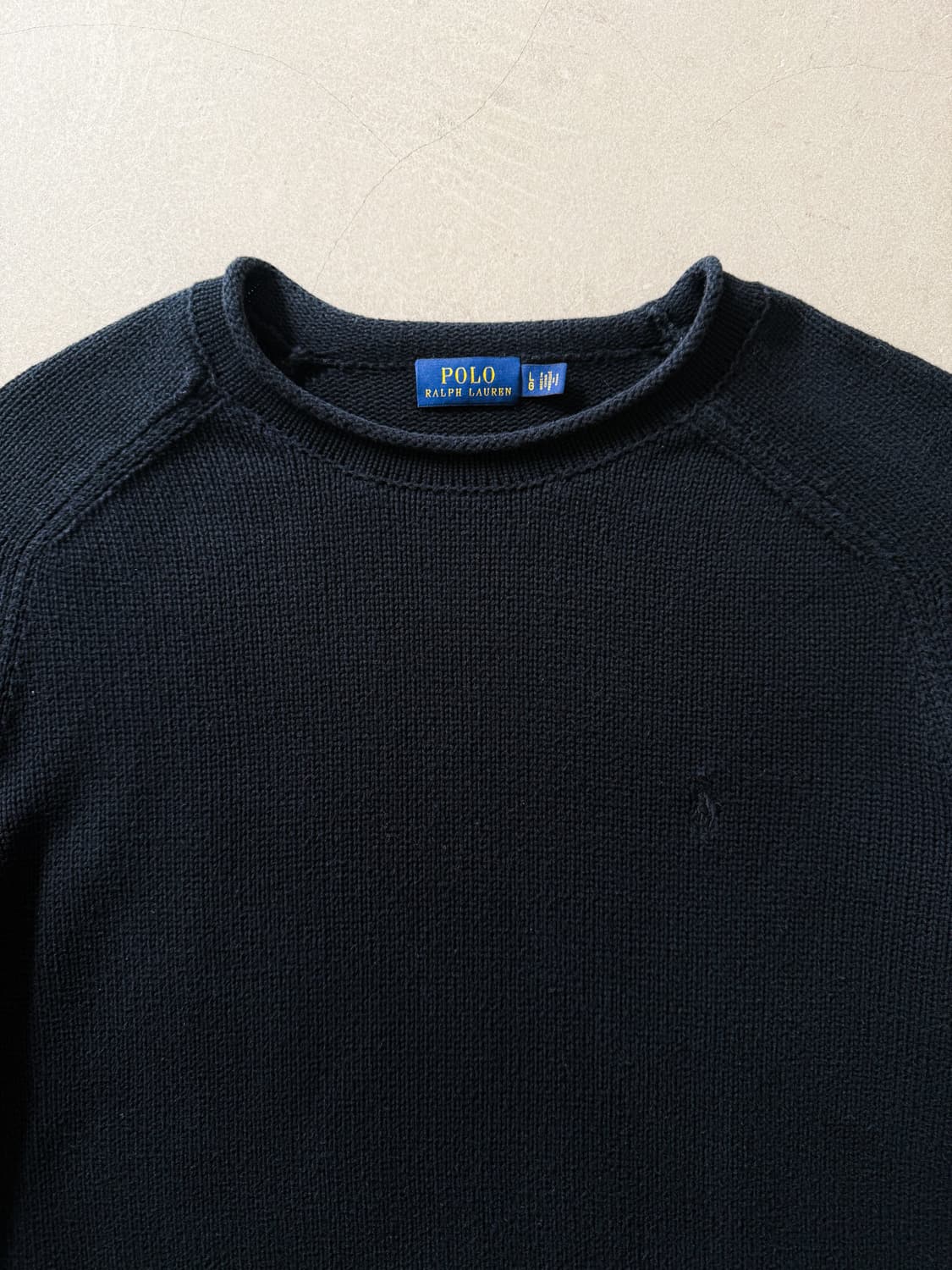 Polo Ralph Lauren Cotton Knit Black 상품이미지4