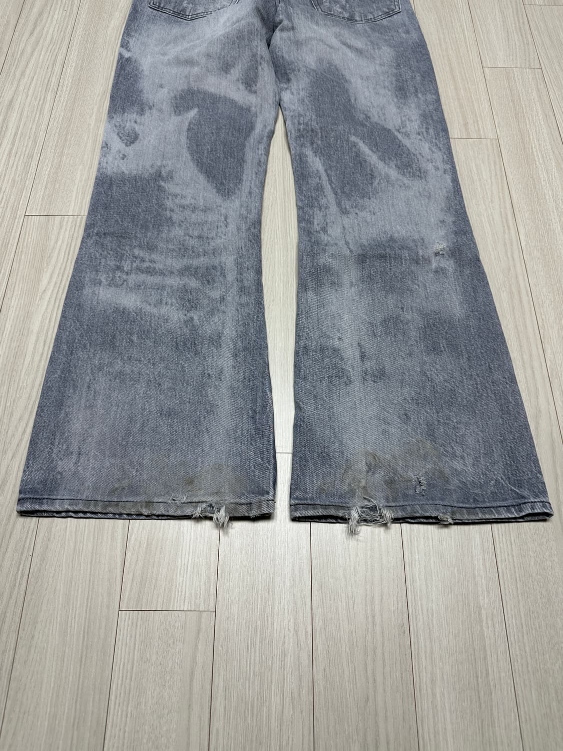 [28] Zara 와이드 부츠컷 데님 상품이미지3