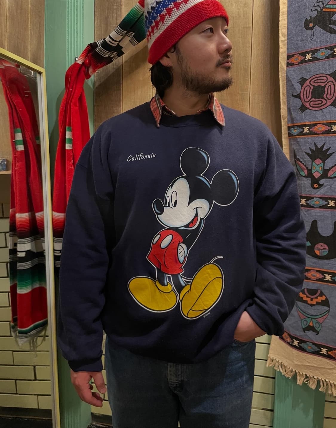90’s Vintage Mickey Mouse Sweatshirt 상품이미지2