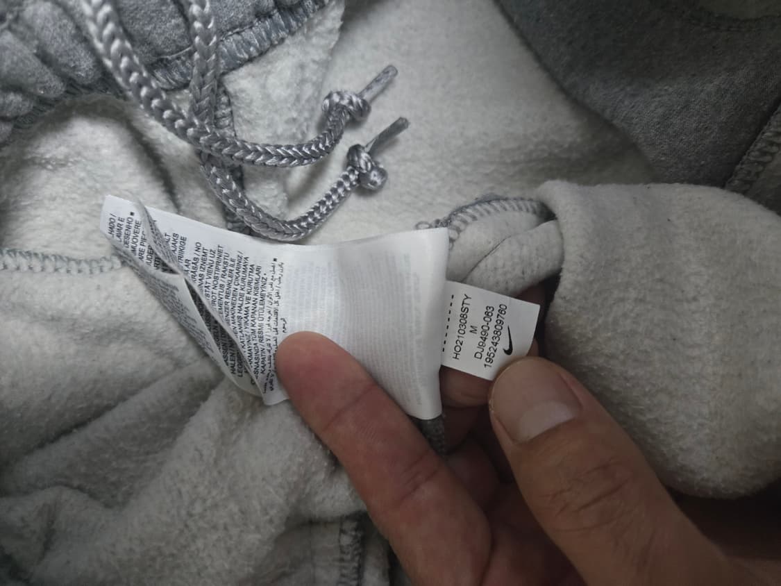 나이키 x 스투시 NRG RA 풀오버 헤더그레이 셋업 상품이미지9