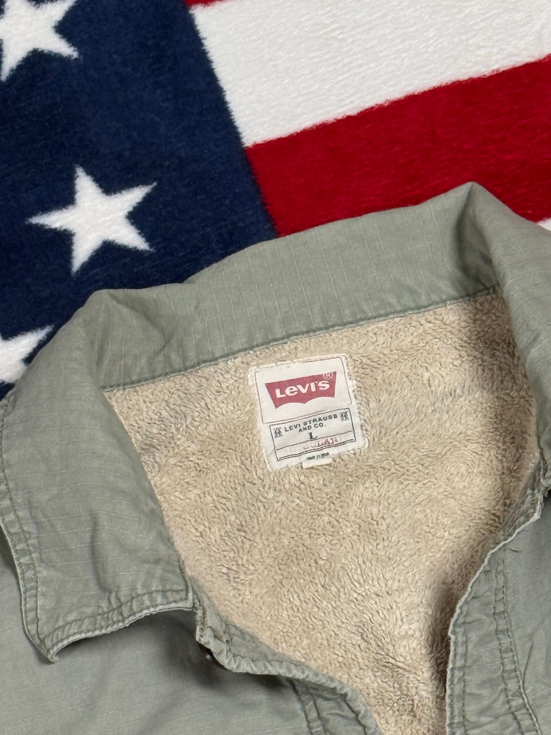 리바이스밀리터리필드자켓 Levis field jacket 리바이스빈티지 상품이미지6