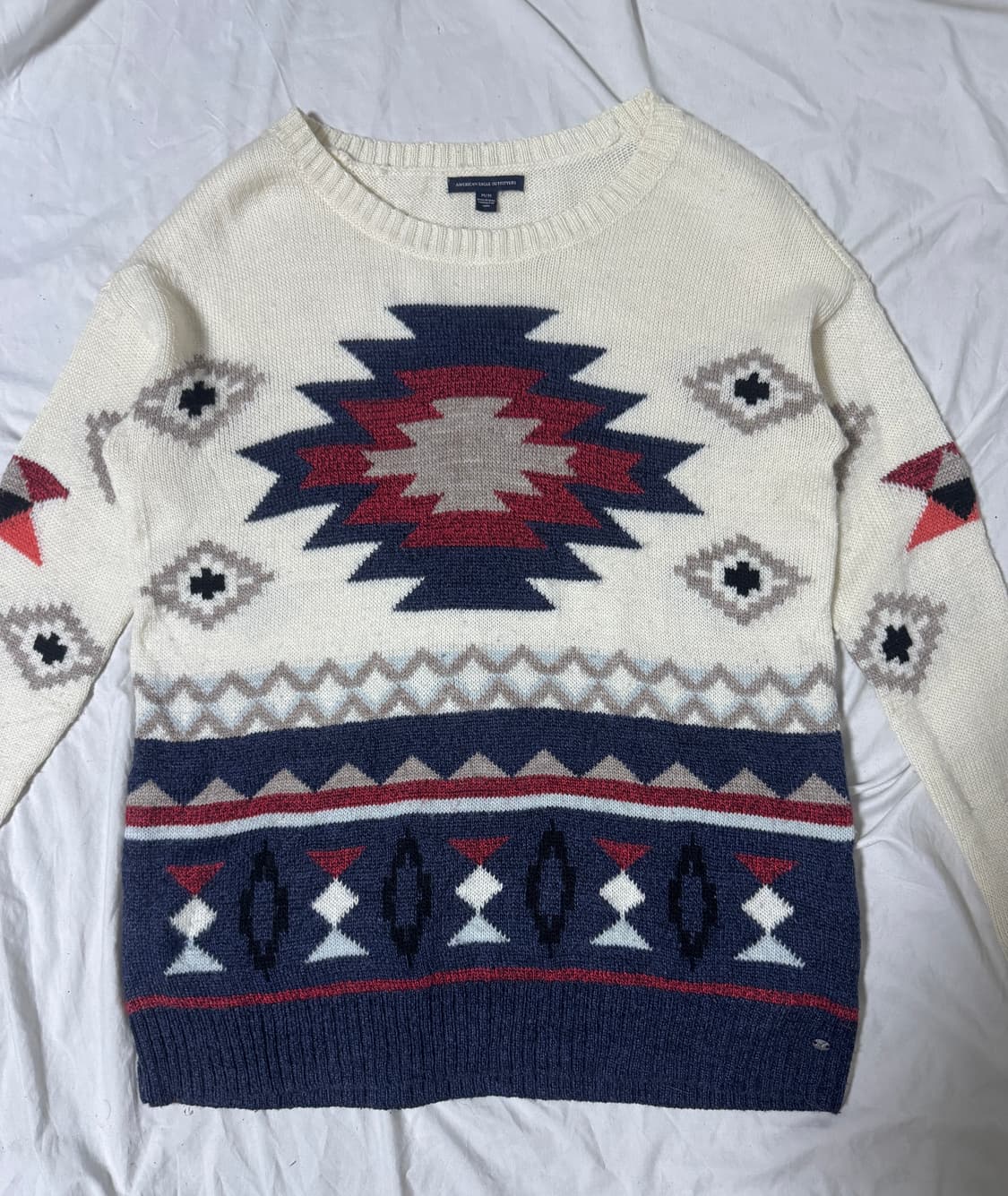 American eagle outfitters 네이티브 패턴 니트  상품이미지3