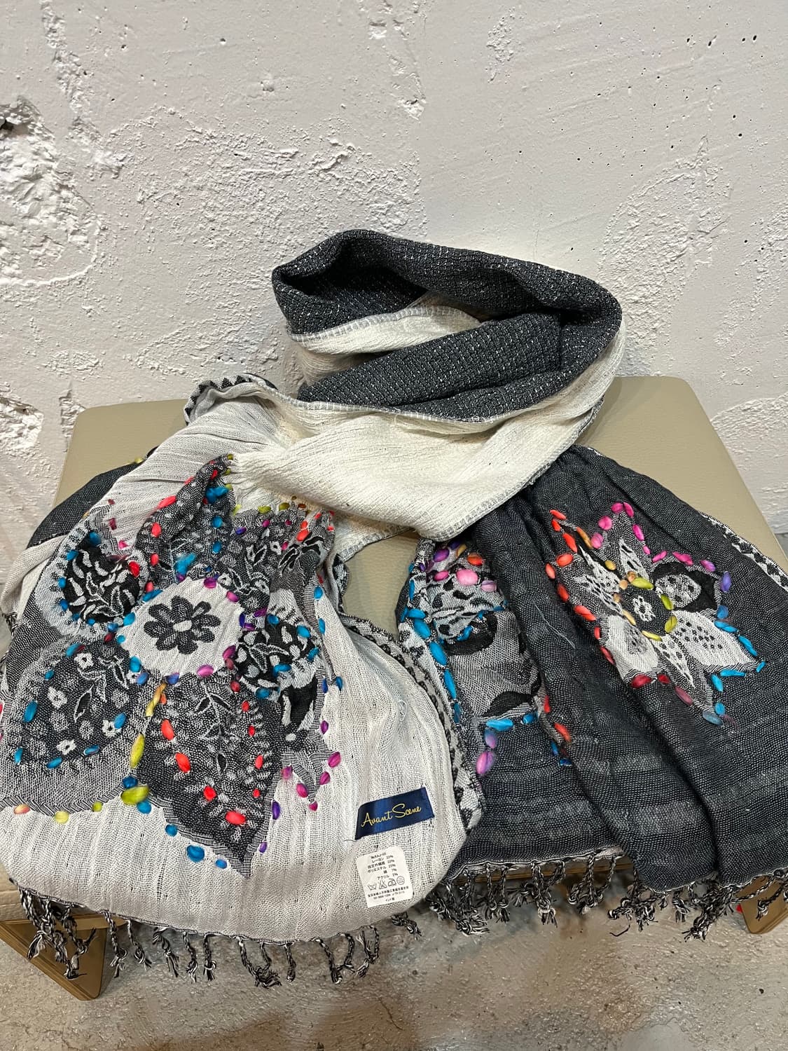 auant scene 인디아 머플러 스카프 상품이미지1