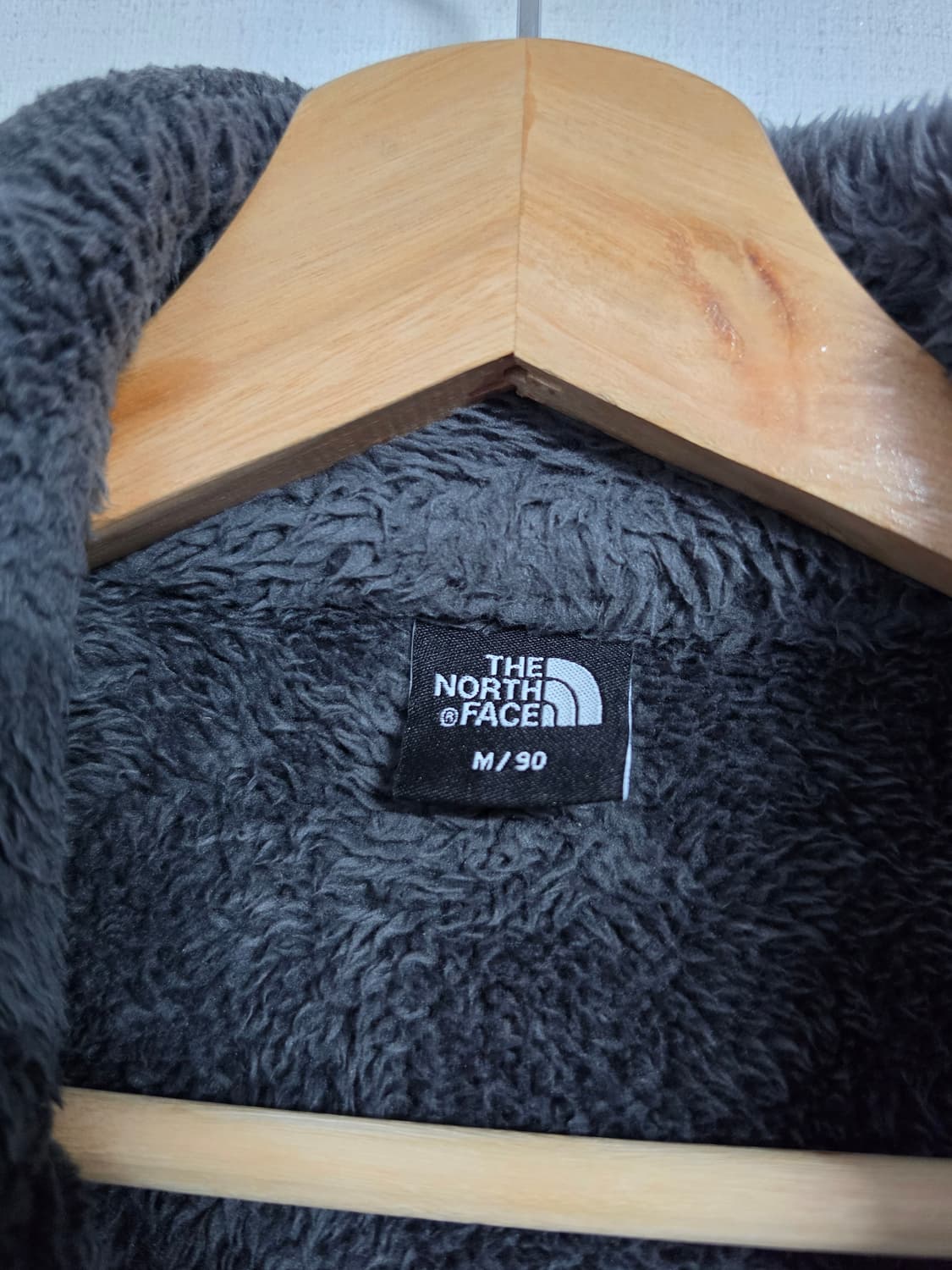 노스페이스 여성 차콜 플리스 집업 90 상품이미지2