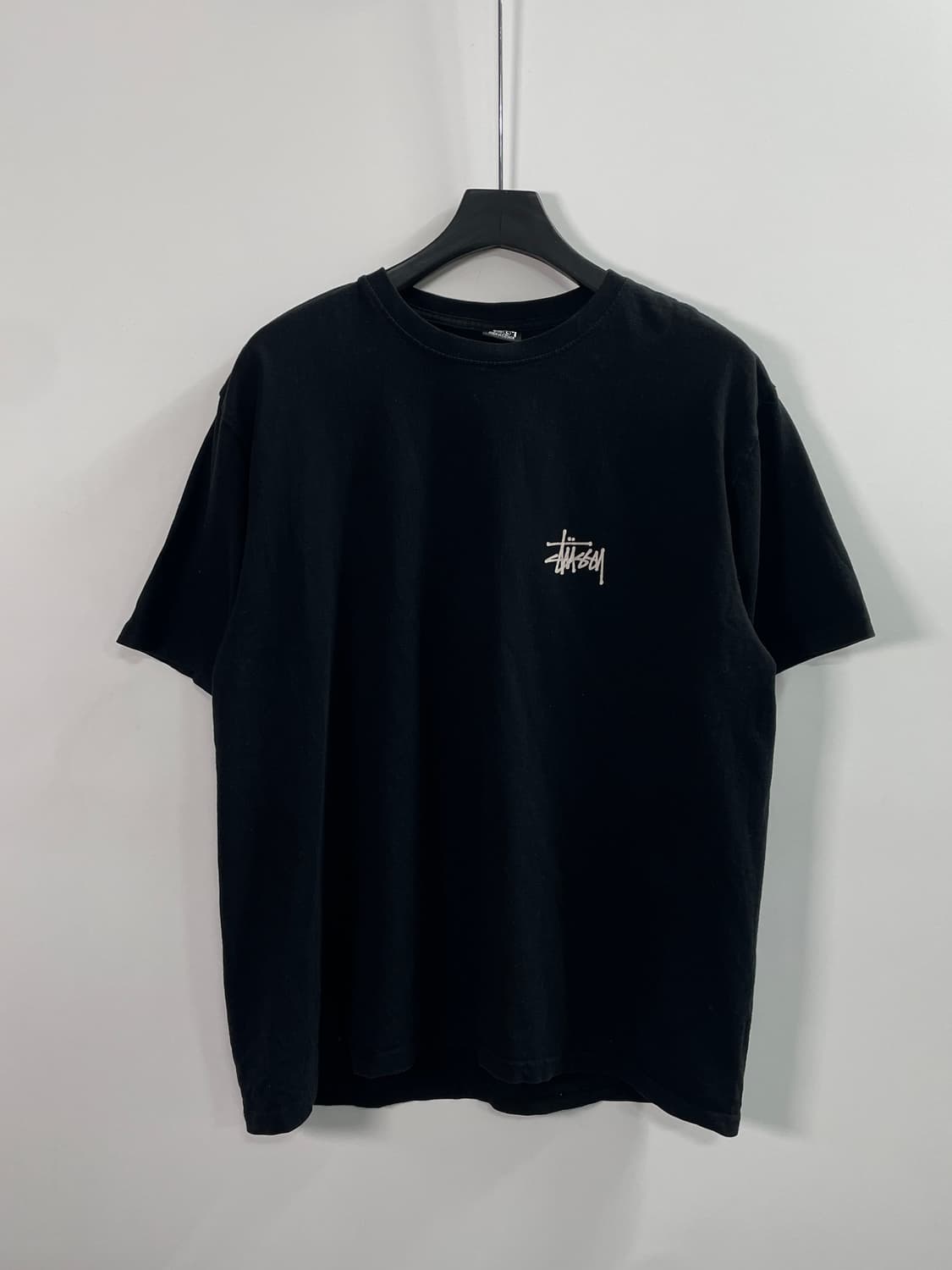 스투시 빅로고 블랙 반팔티 (on.535) 상품이미지1