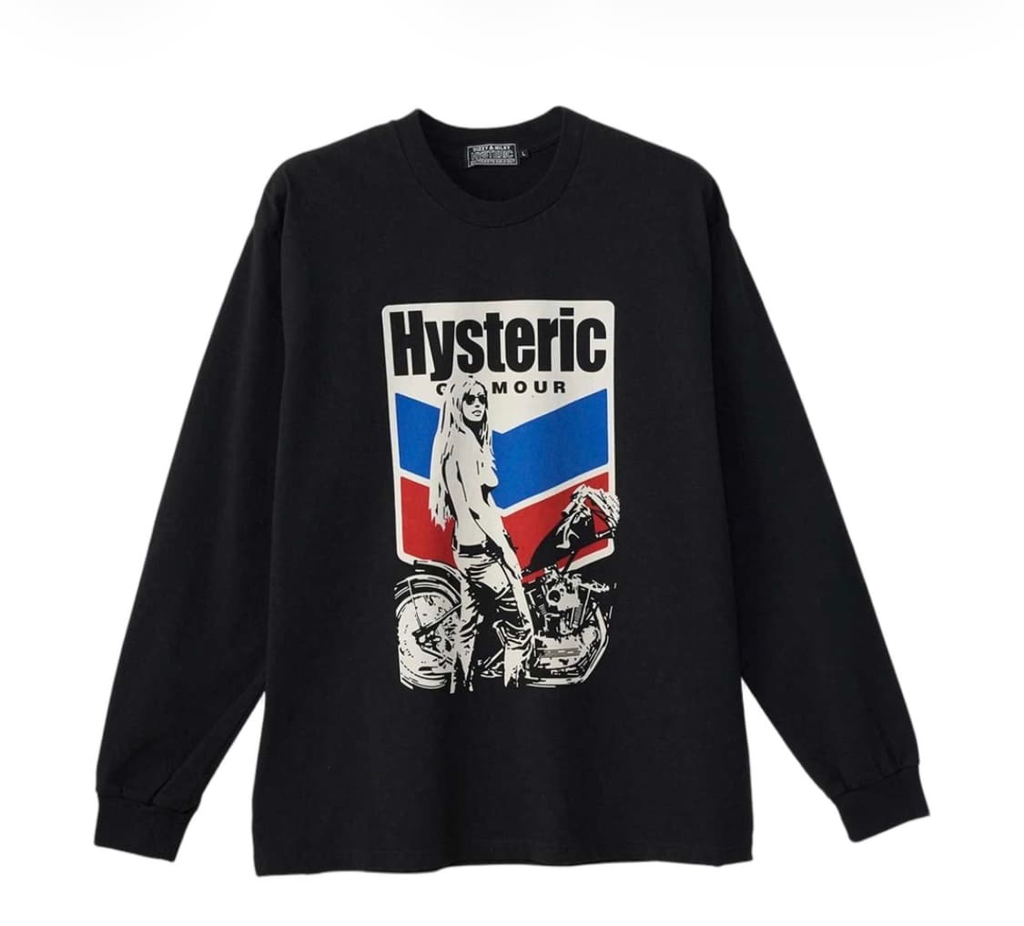 히스테릭 글래머 모터사이클걸 L 상품이미지1