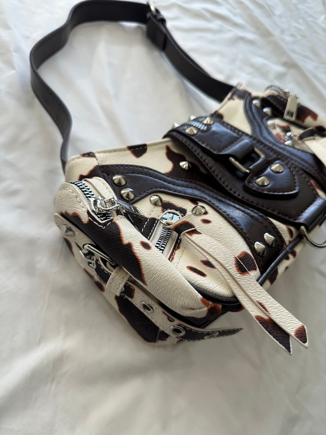 밀키 웨스턴 숄더백🤎 상품이미지2