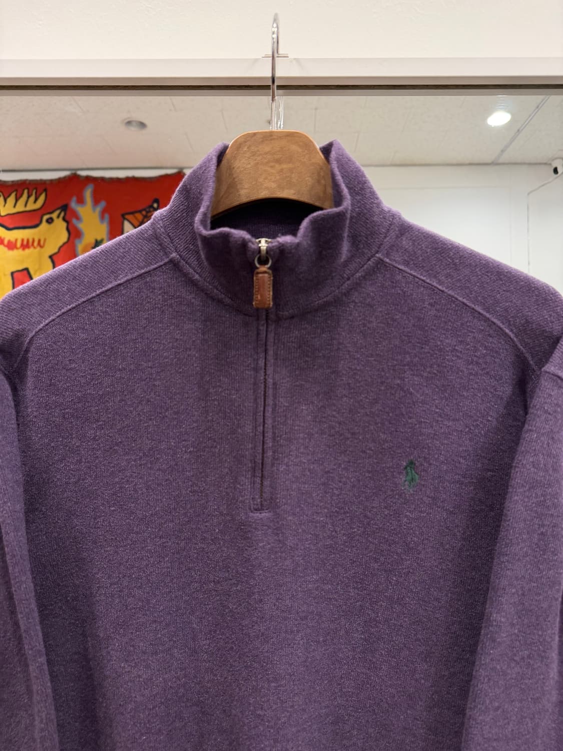 Polo ralph lauren 폴로 랄프로렌 하프넥 쿼터 집업 니트 상품이미지2