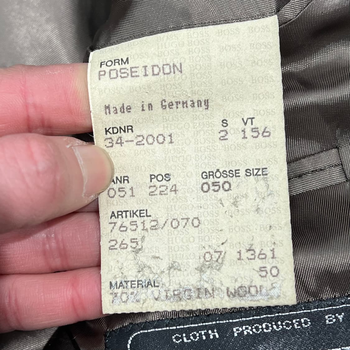 휴고보스 트위드 블레이저 s09827 상품이미지8