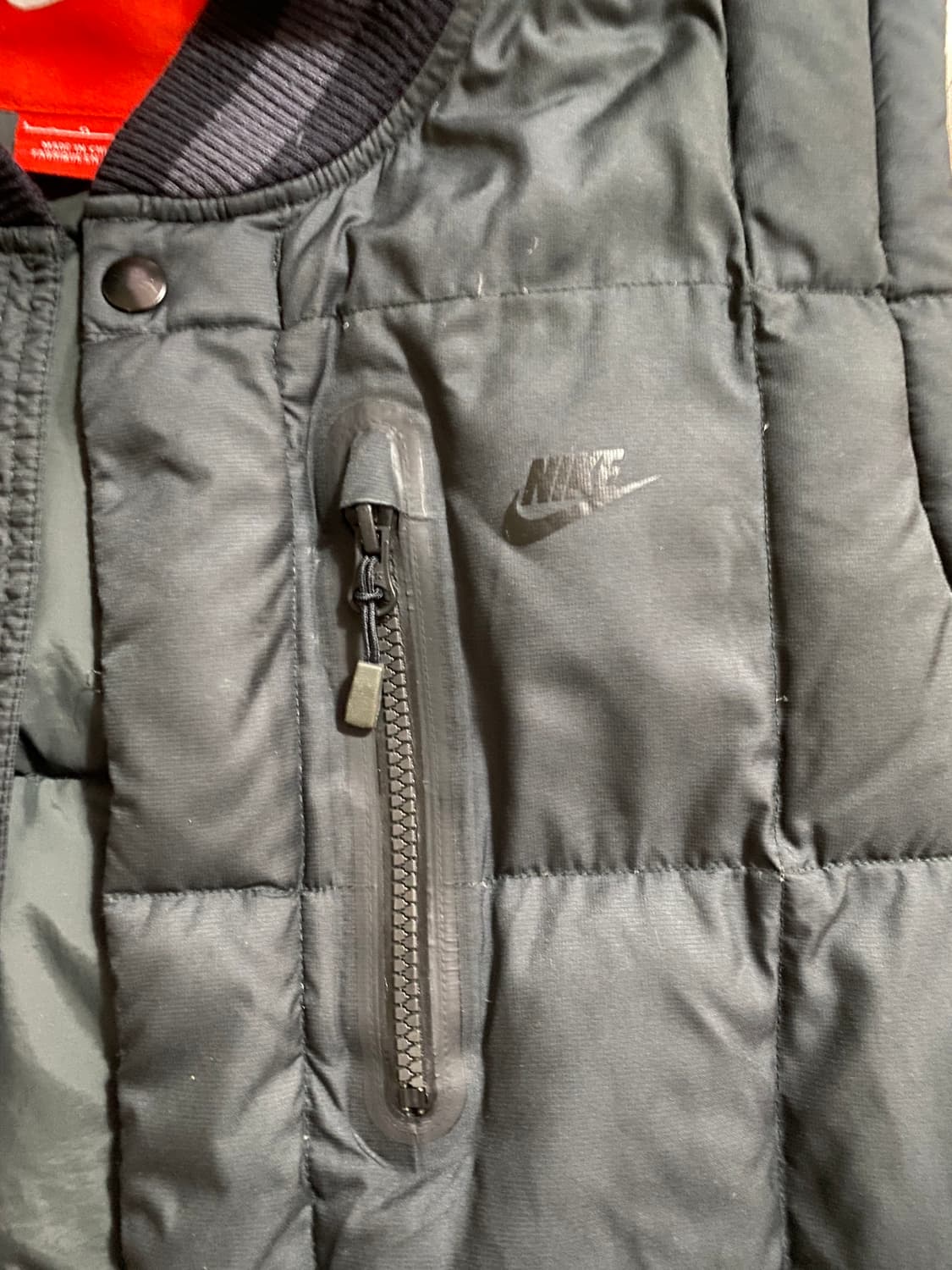 나이키 남성 블랙 구스 다운패딩  조끼 L 블랙 (100~105) 상품이미지2