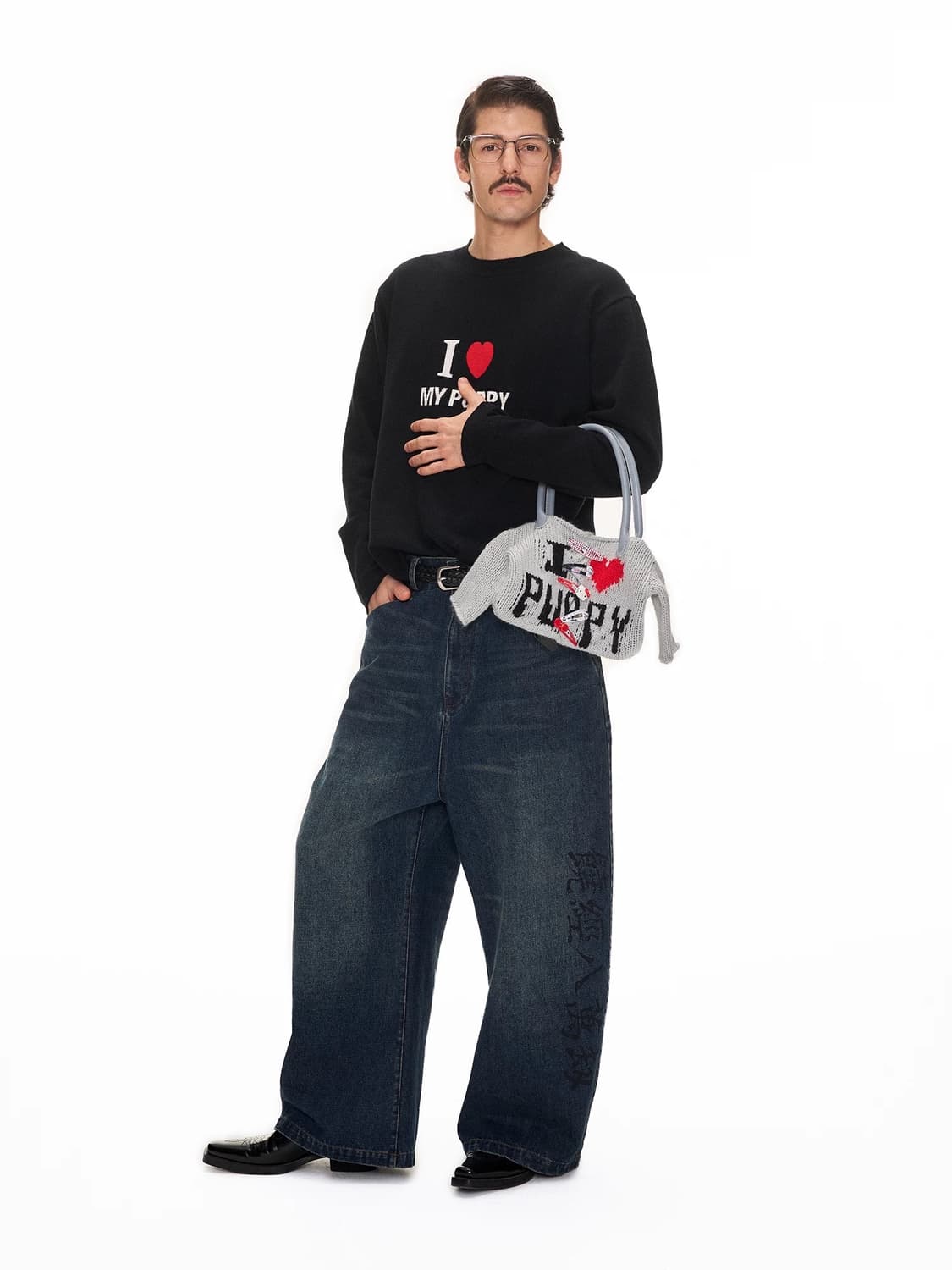 ANTERIOR LOVED 니트 백 상품이미지2