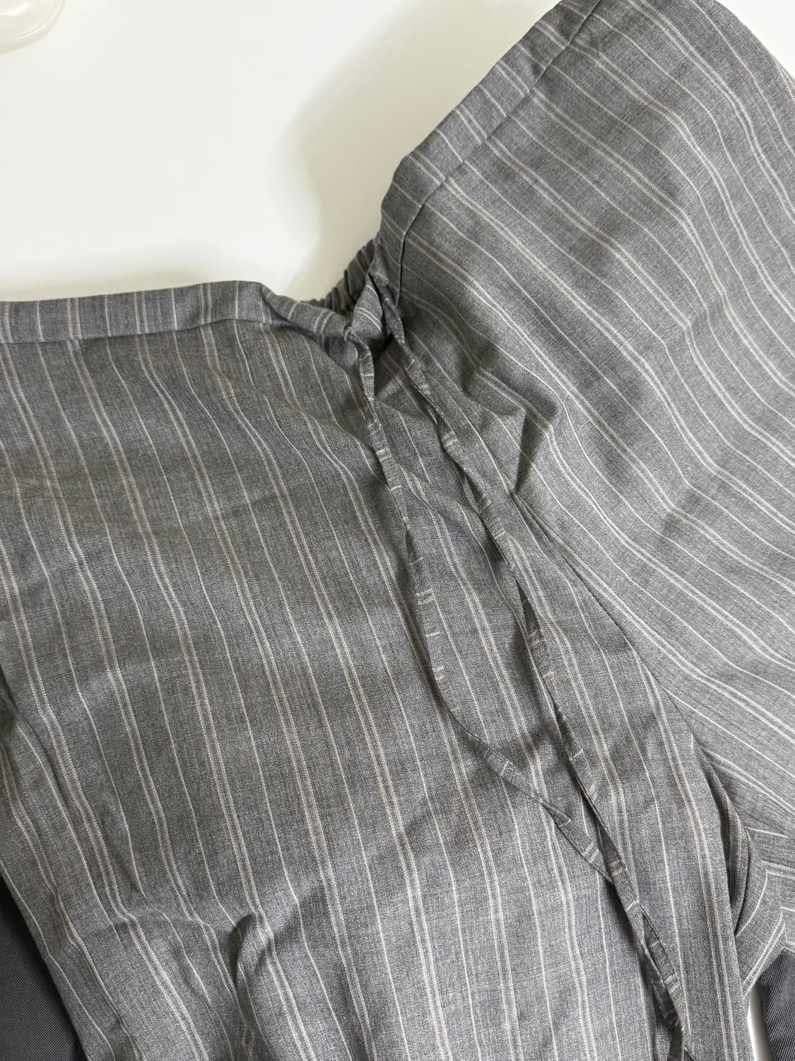 리본빛 ribbonbit cliff gray stripe pants 상품이미지2