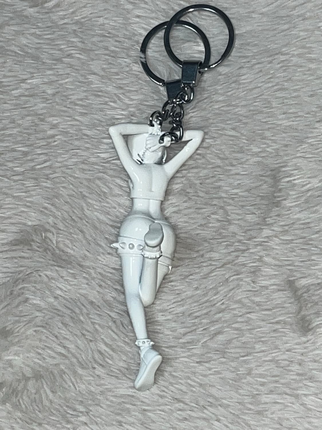 [새상품] 쿠로카미모텔 Jane Doe (white) 키링 상품이미지6