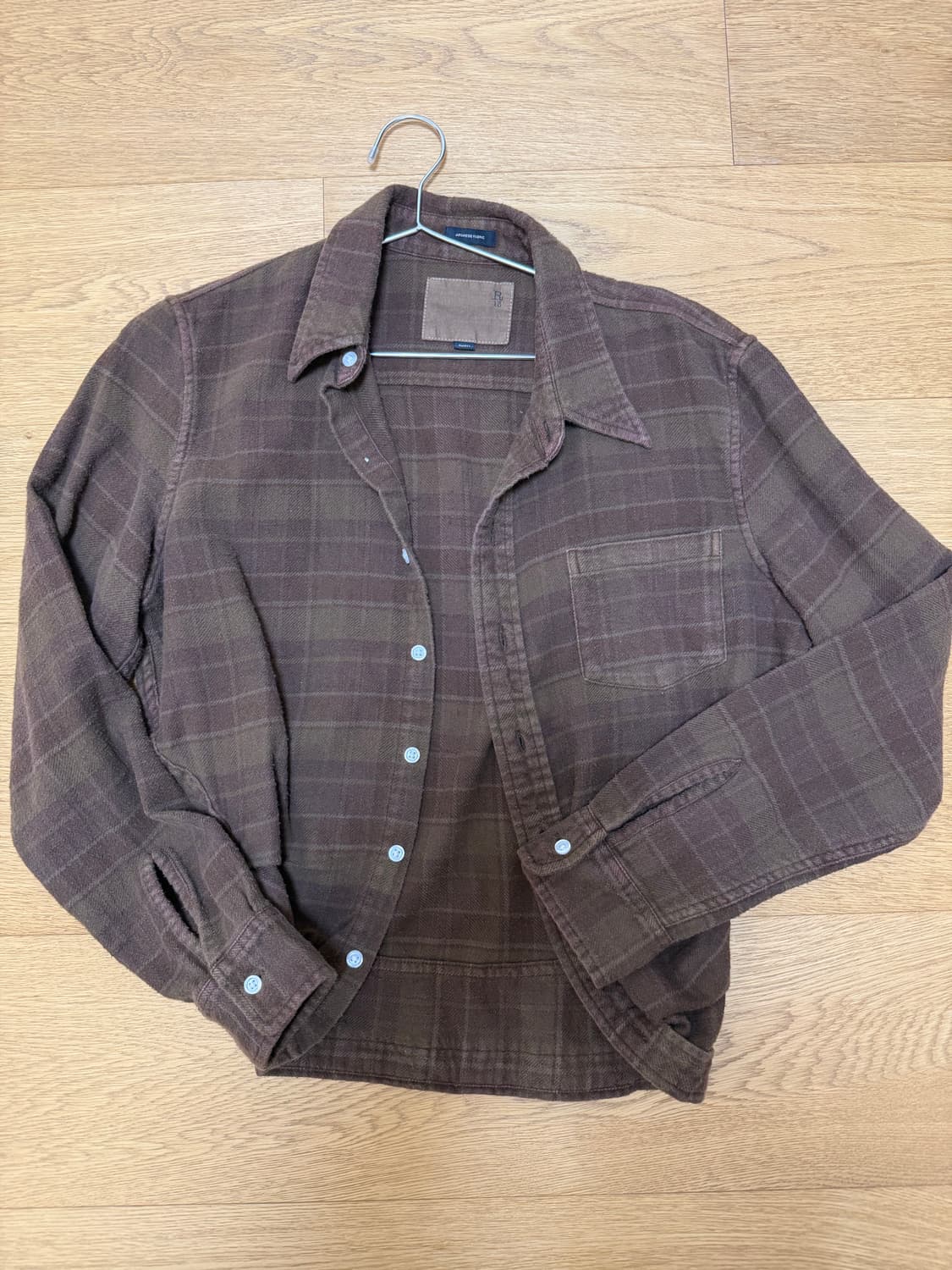 R13 크롭남방 상품이미지1