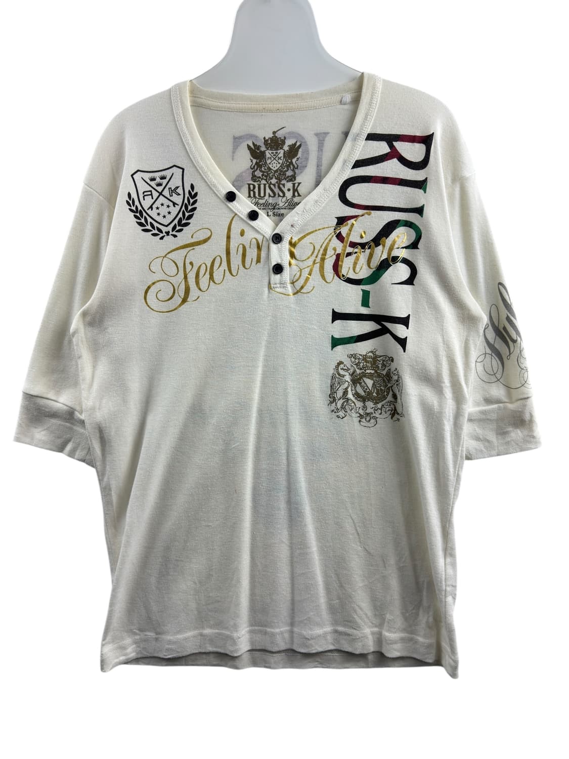 JPN Y2K 레터링 슬리브1323 상품이미지1