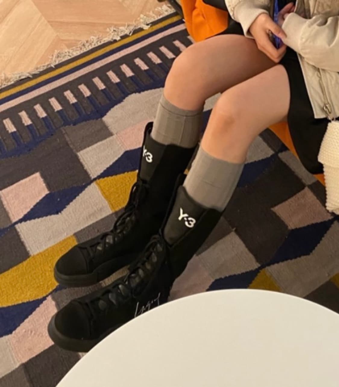 Y-3 요지야마모토 유벤 부츠 블랙 250 상품이미지8