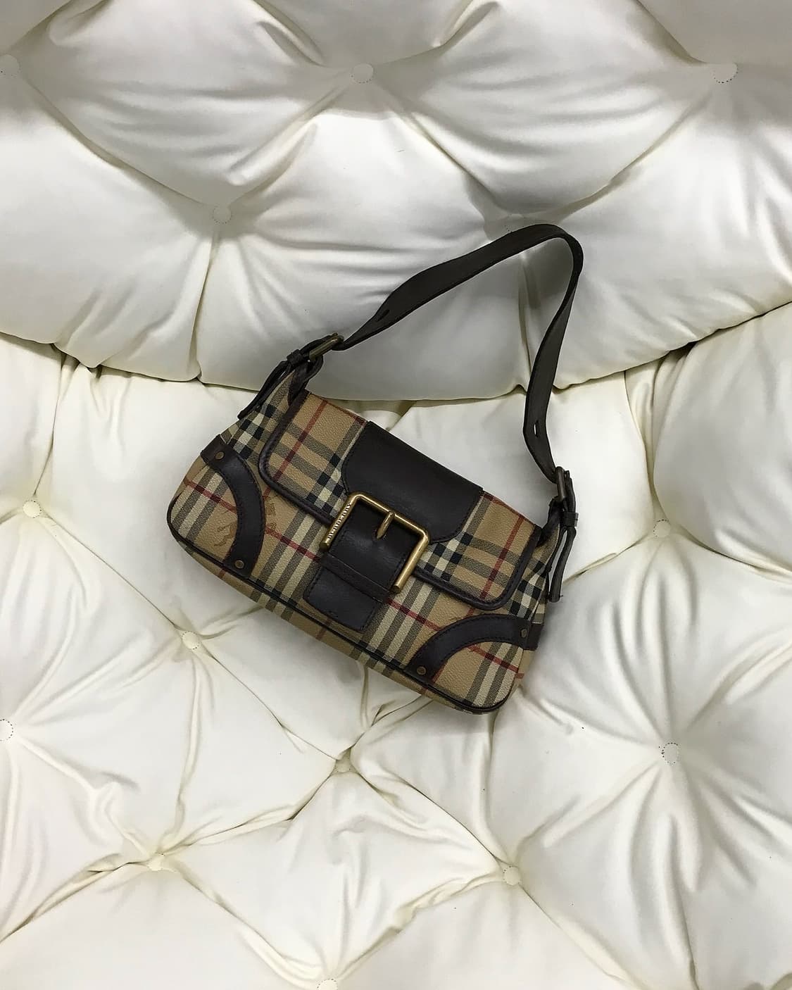 버버리 노바체크 버클 숄더백 가방 상품이미지1