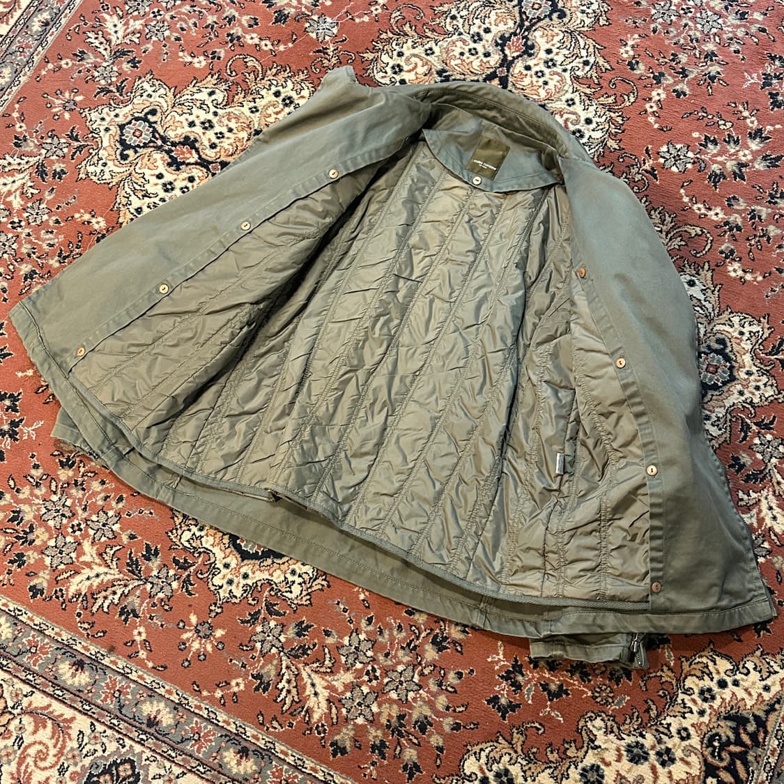 코데즈 컴바인 코튼 라이더자켓 (L/100) 더블카라 야상 상품이미지7