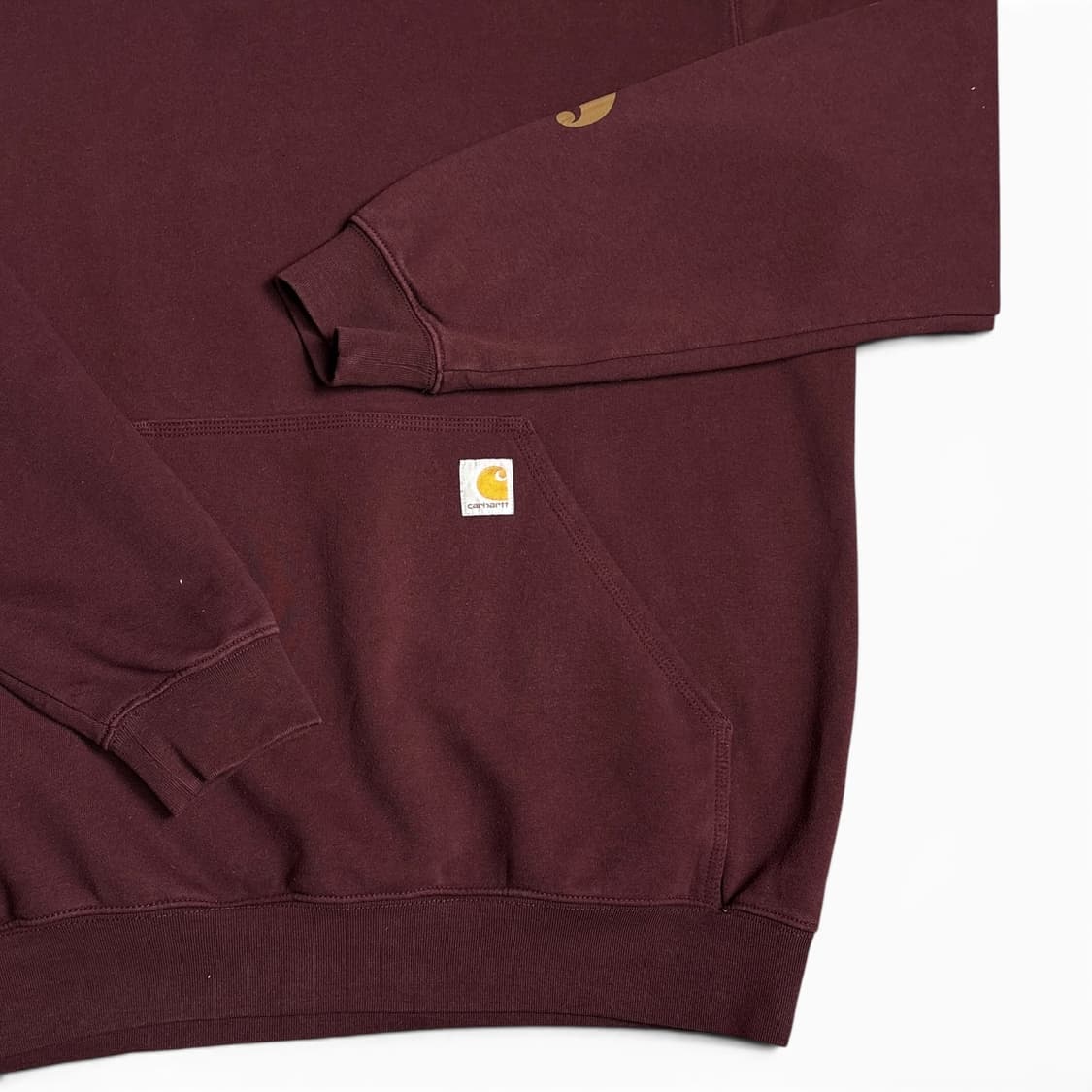 칼하트 버건디 후드티 상품이미지4