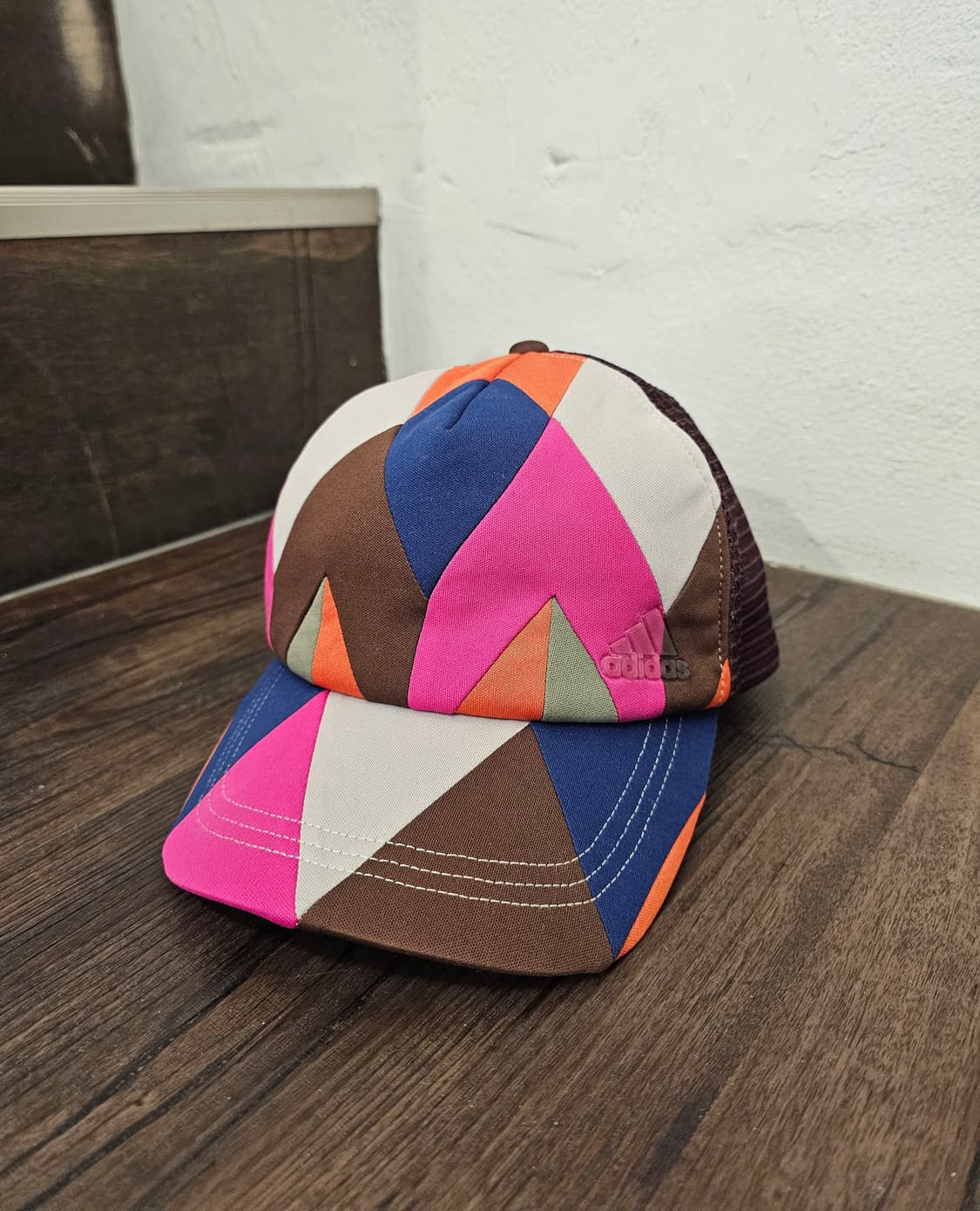 Adidas 패치워크 트러커 볼캡 상품이미지1