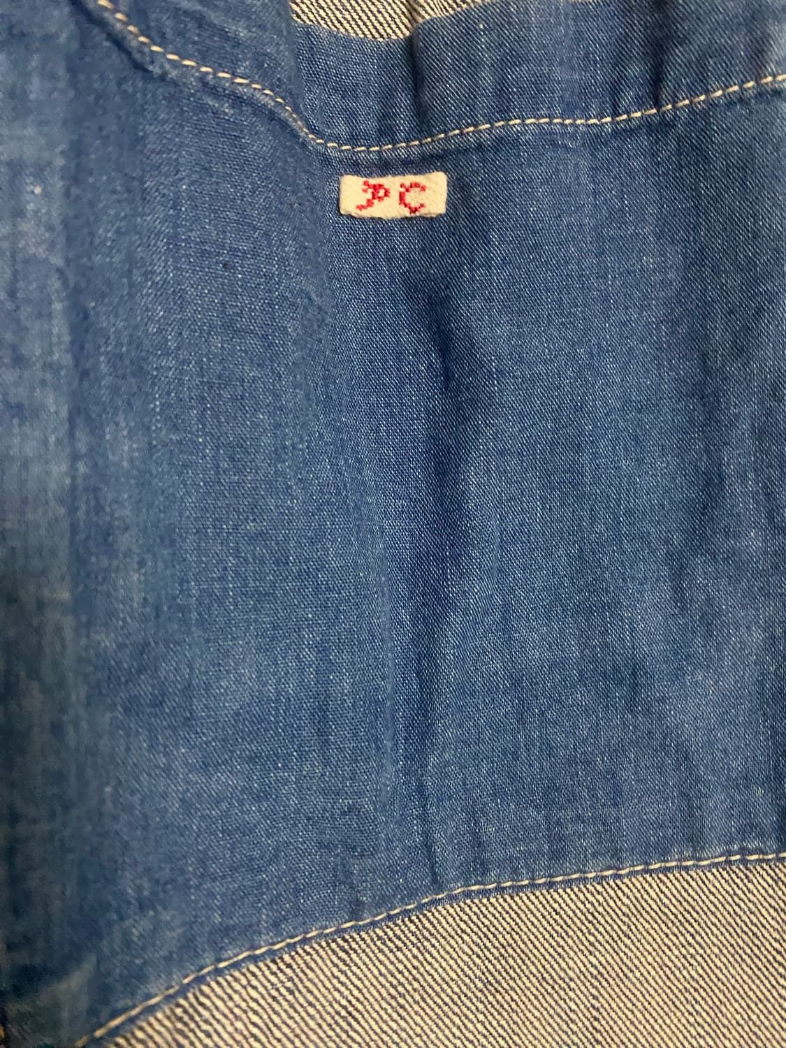 [M]포터클래식 스테인백 데님 커버올 상품이미지4