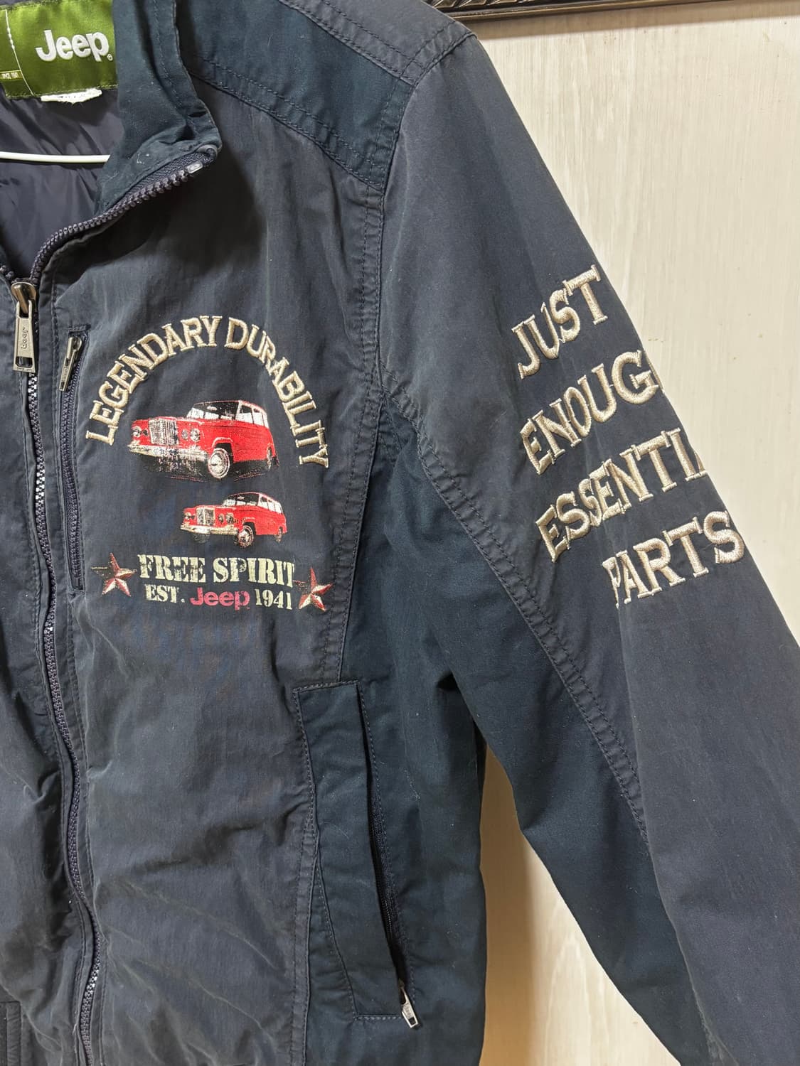 지프 빈티지•Y2k 자수 집업 상품이미지2