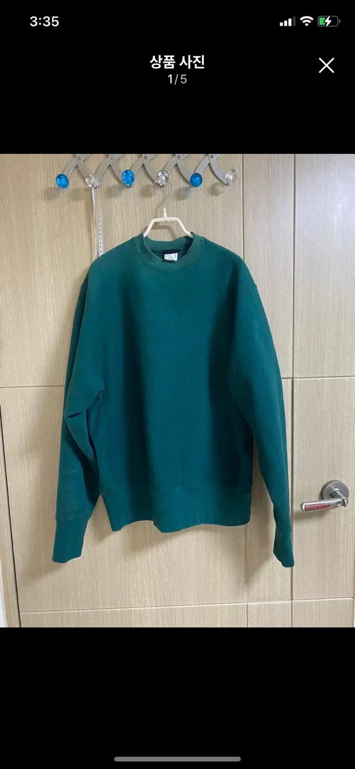 [CAMBER] 캠버 헤비웨이트 맨투맨 스웻셔츠 M사이즈 상품이미지1