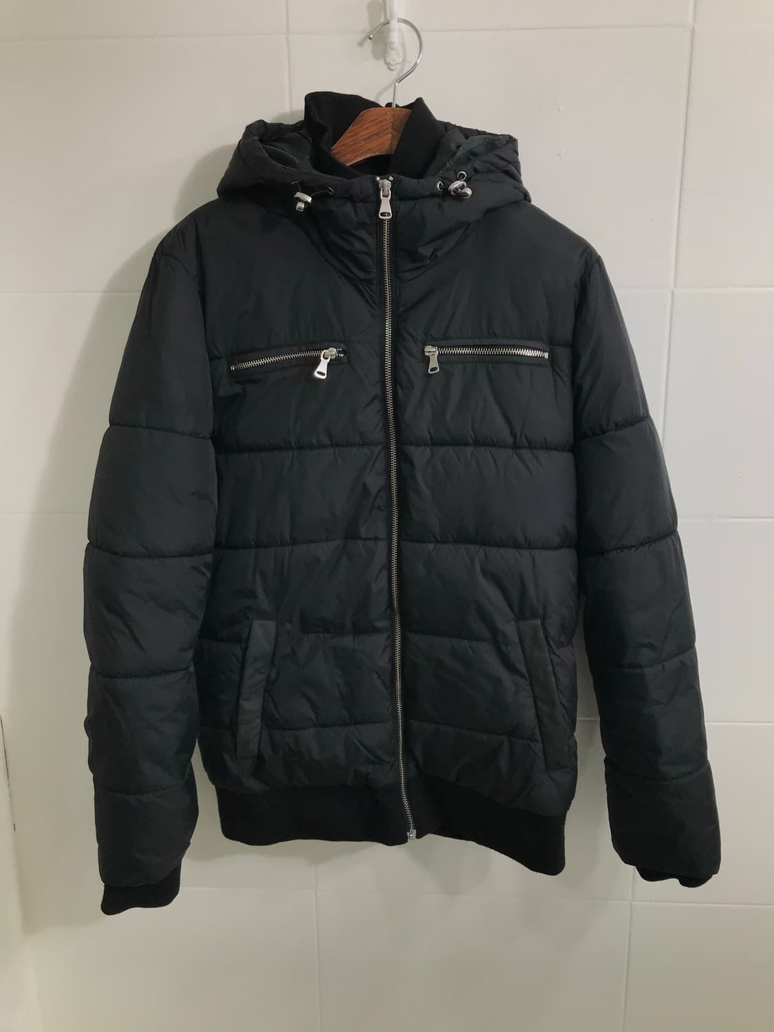 빈티지 펑크 유니언잭 블랙 앤 그레이 코디 세트 상품이미지4