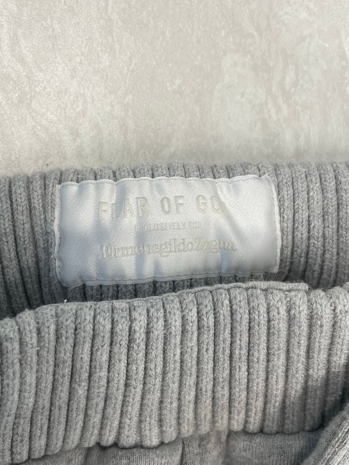 피어 오브 갓 X 제냐 벨티드 스웻 팬츠 상품이미지3