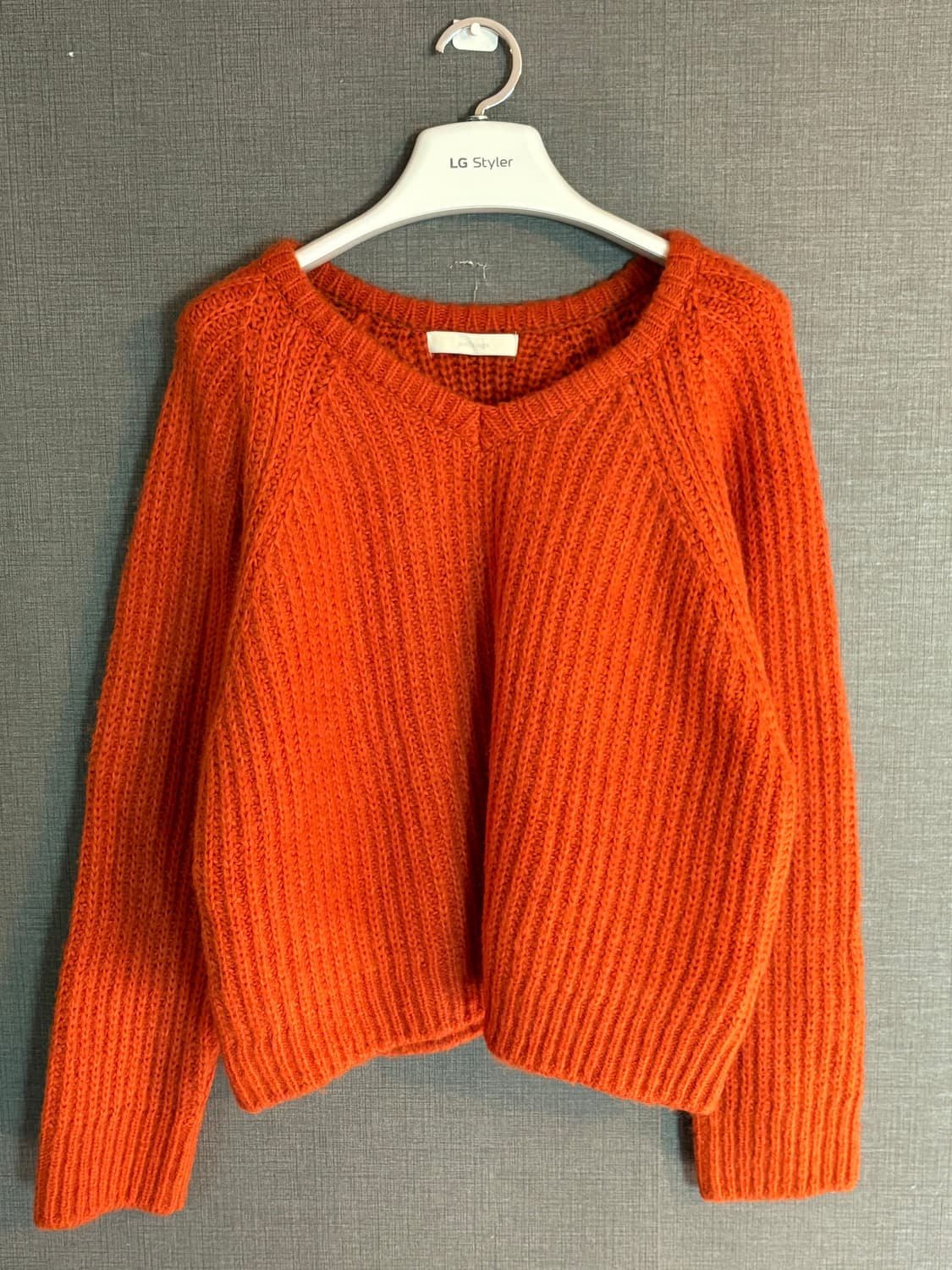 mellounge 오렌지 니트 상품이미지1