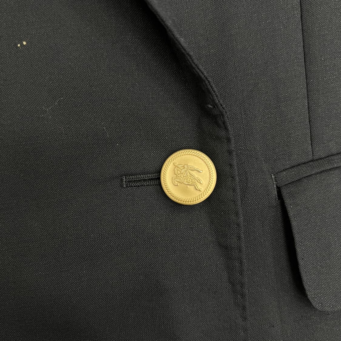 버버리 빈티지 네이비 더블 브레스티드 금장 블레이저 상품이미지7