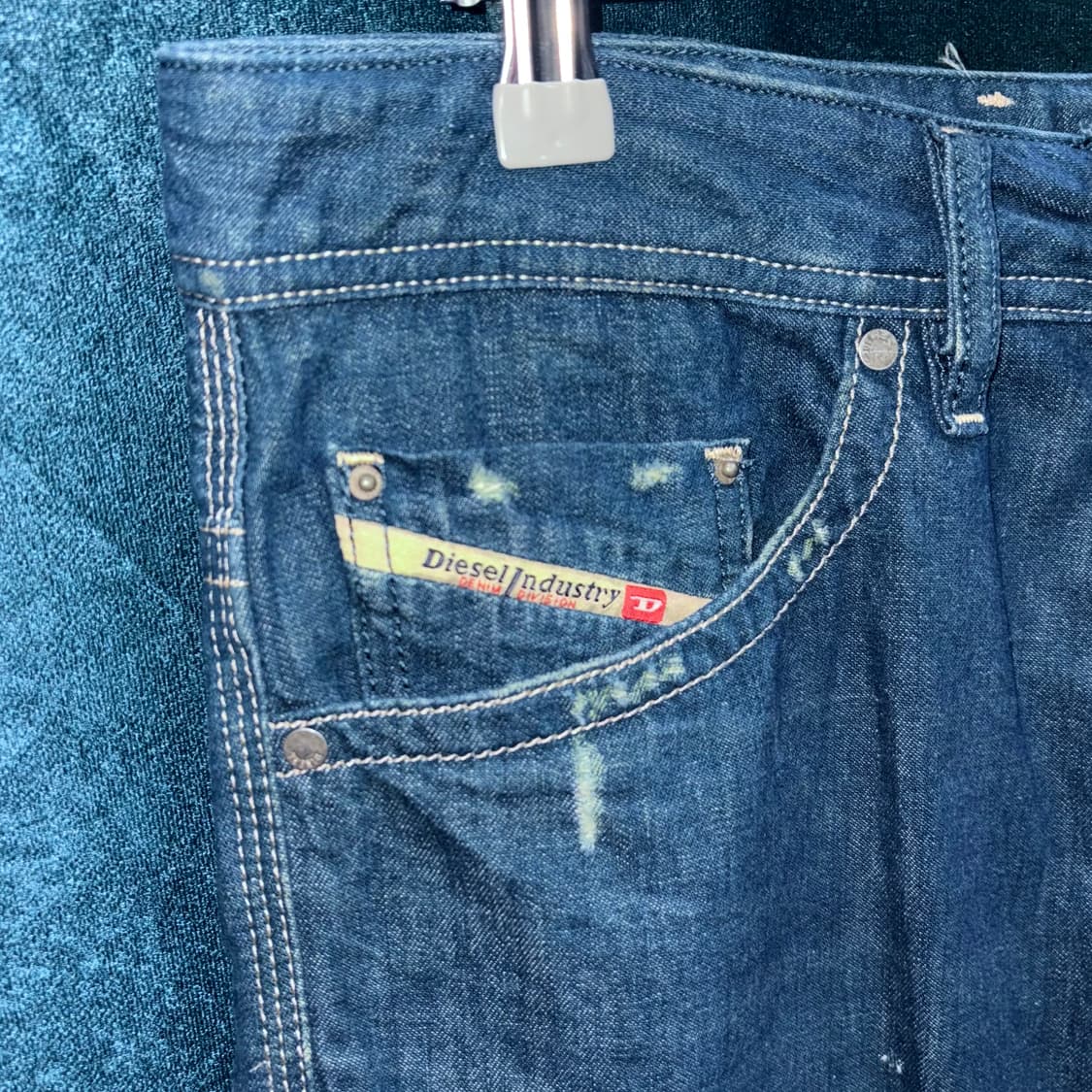 (31) 디젤 브래덤 데미지 생지 데님 팬츠 상품이미지5