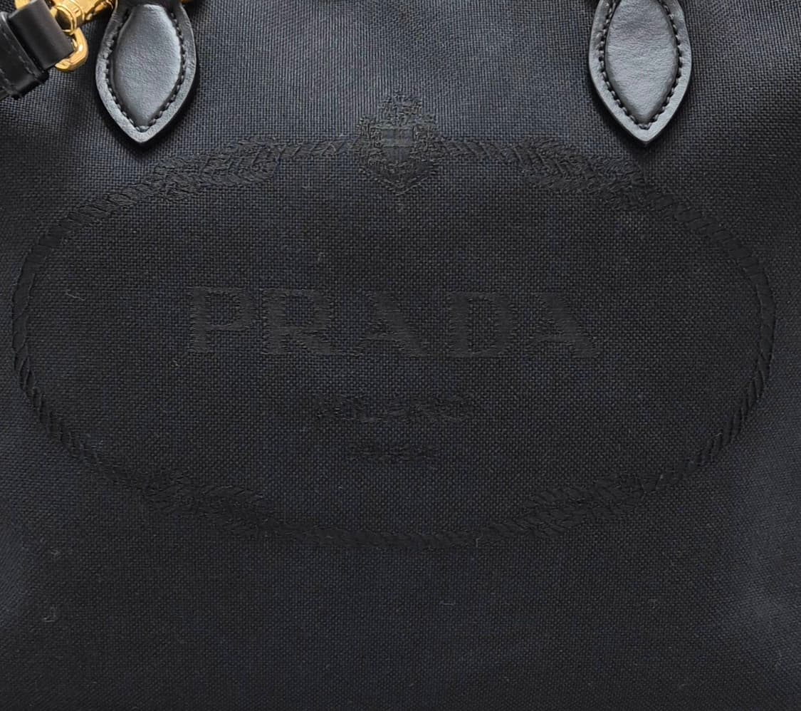 프라다 자카드 로고 패브릭 2way 토트겸 숄더백 1BA579
 상품이미지8