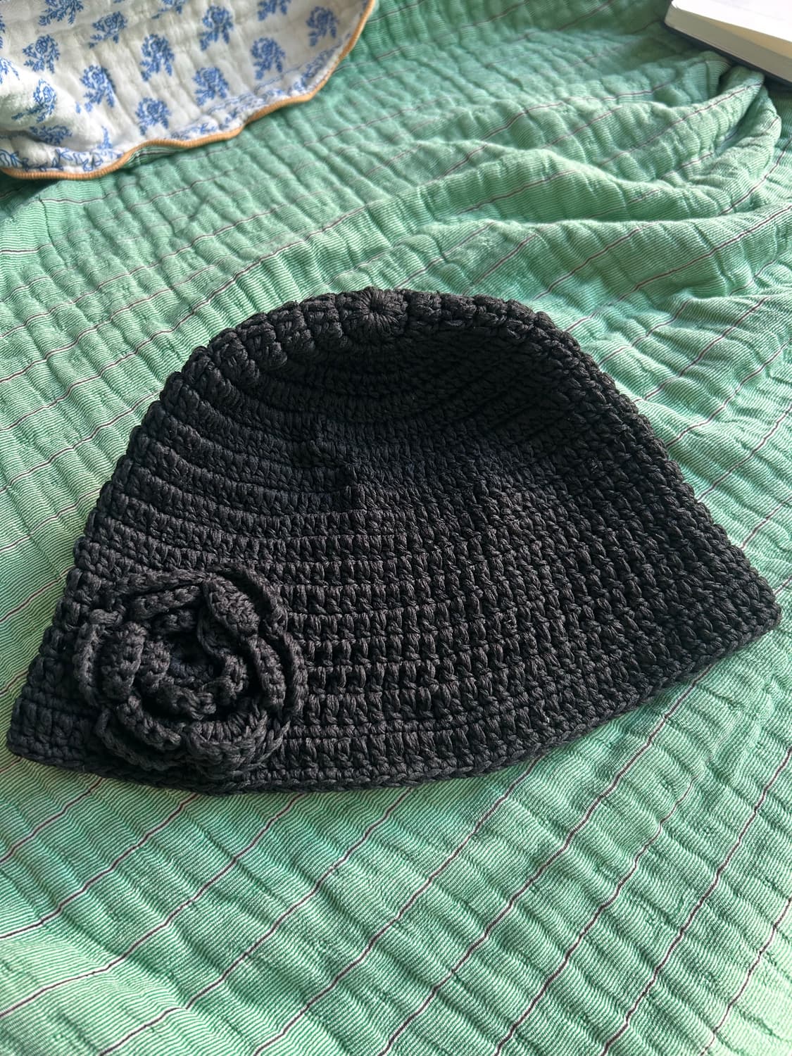 NIEEH 니히 플라워 크로쉐 비니 상품이미지1