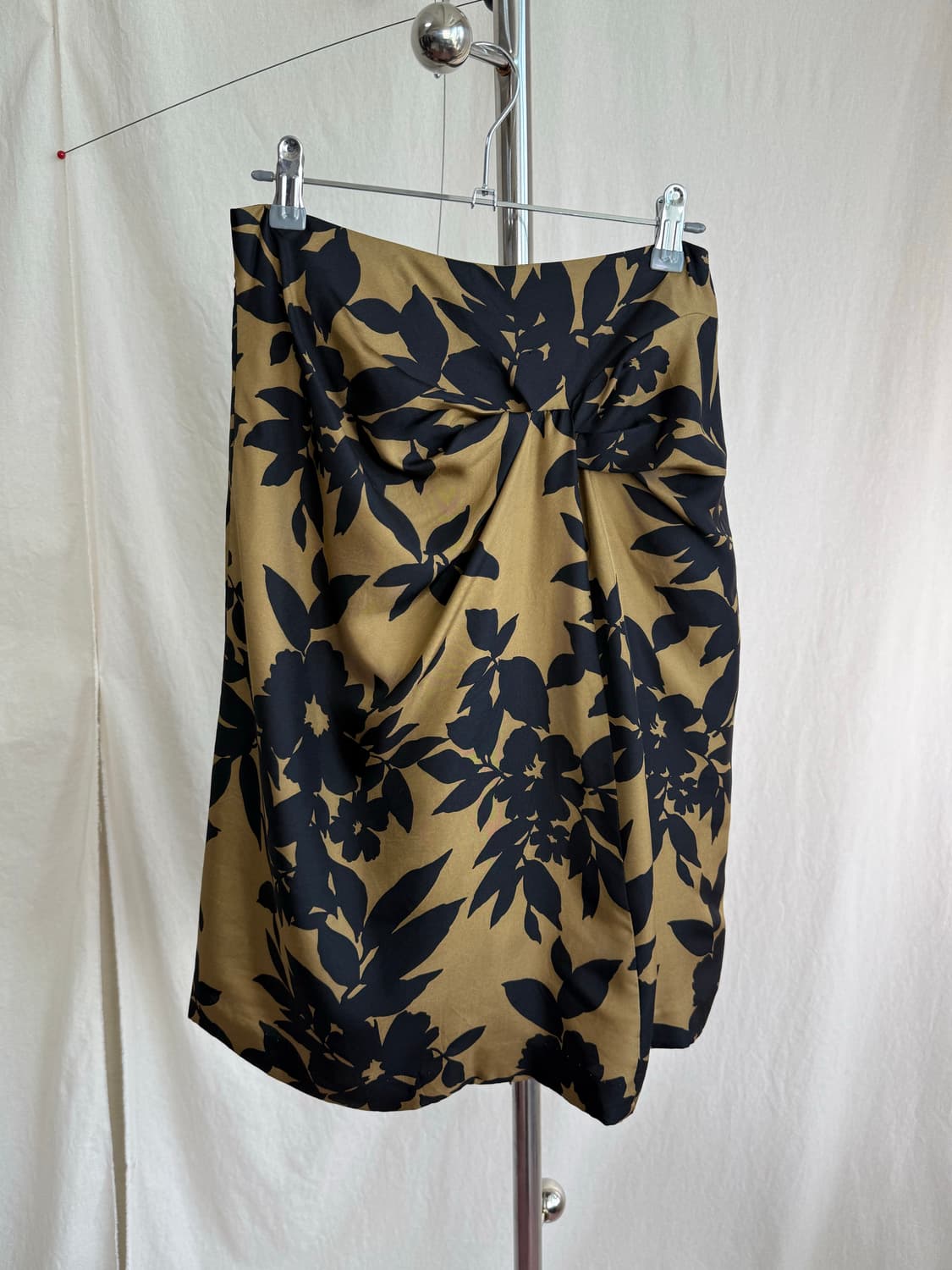 Ballsey 플라워 실크 스커트 상품이미지4